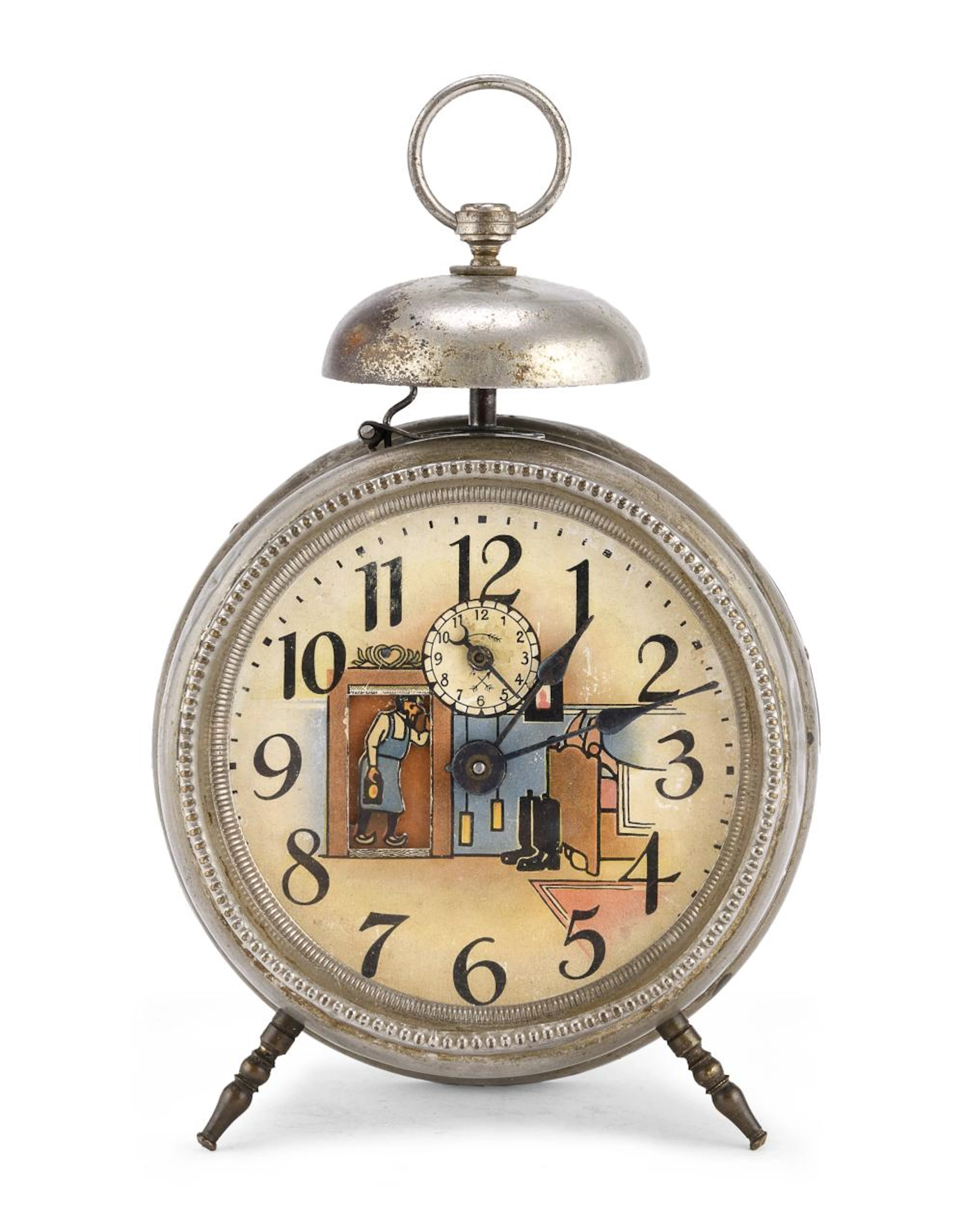 ALARM CLOCK, EARLY 20TH CENTURY