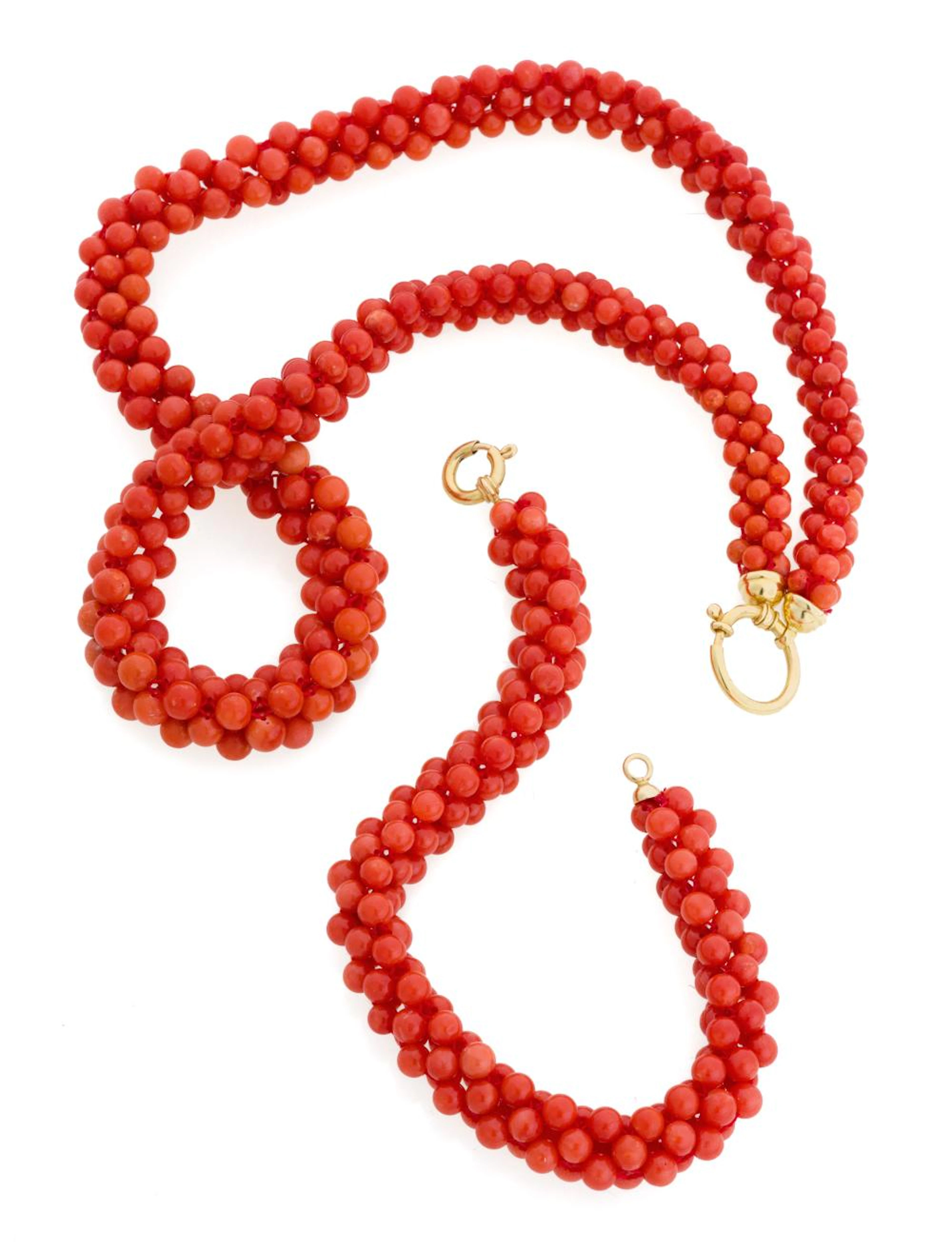 PARURE OF CHOKER AND BRACELET