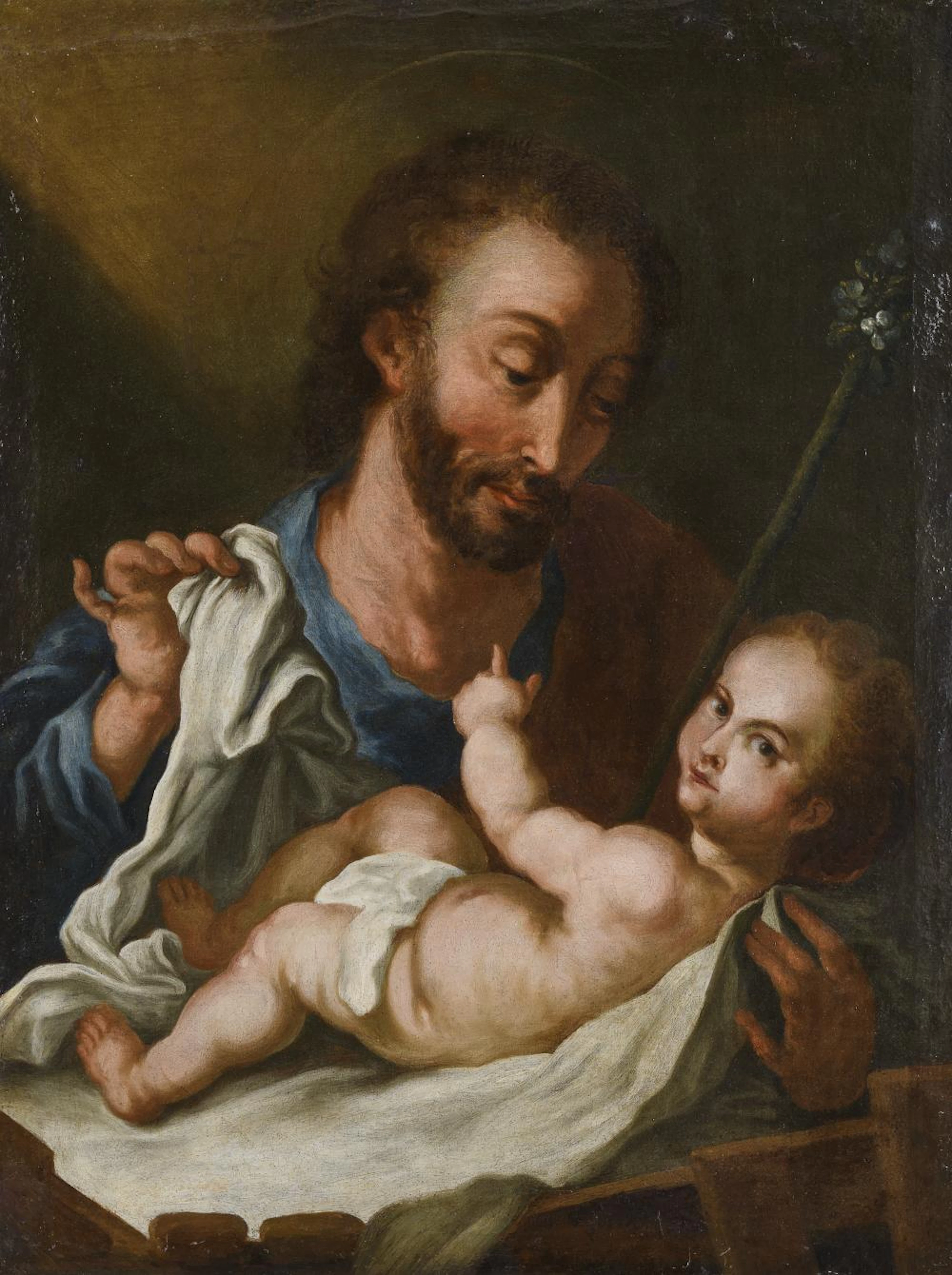 SOUTHERN ITALIAN OIL PAINTING, 18TH CENTURY