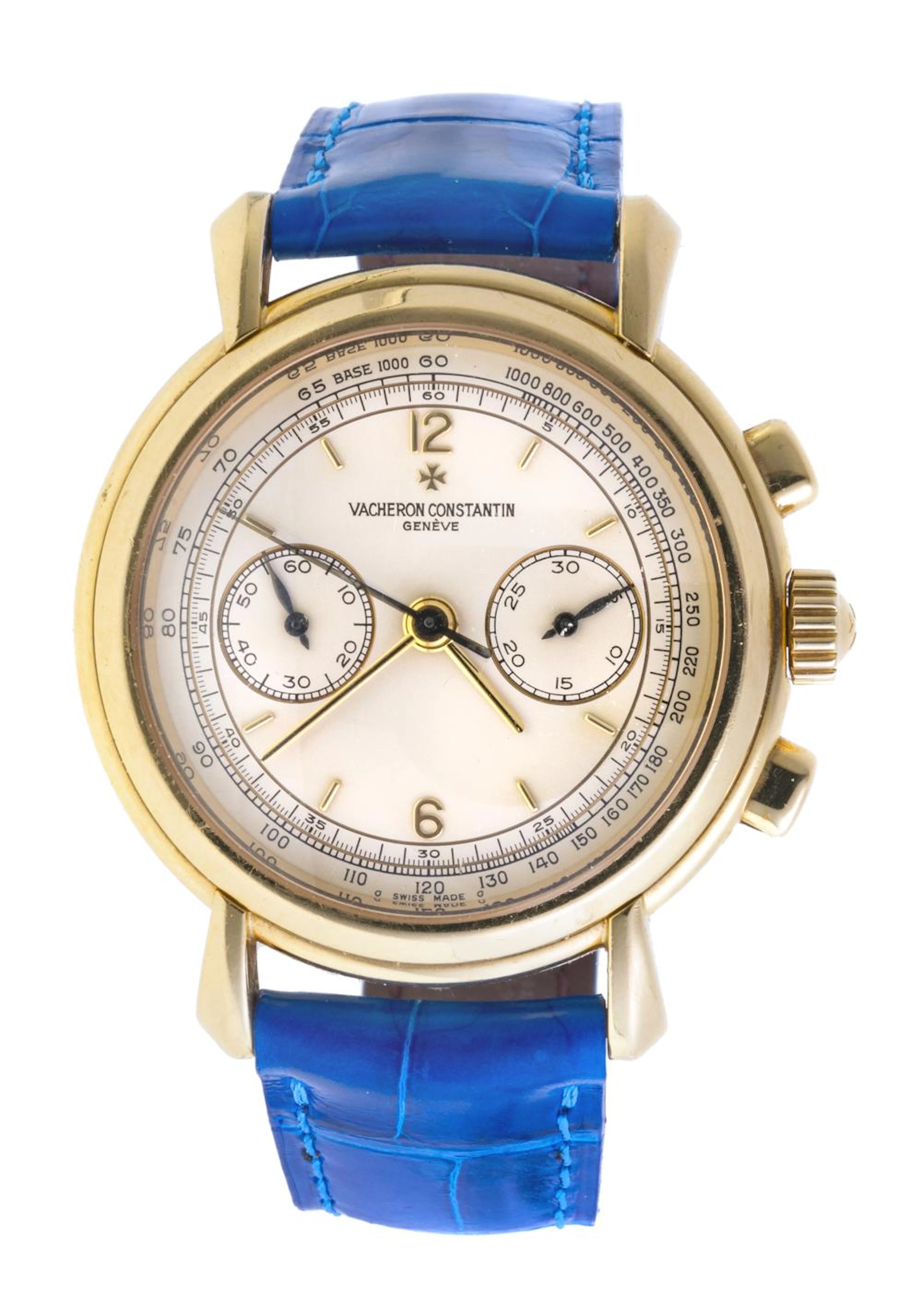 WRIST WATCH VACHERON CONSTANTIN LES HISTORIQUES CHRONOGRAPH, REF. 47101