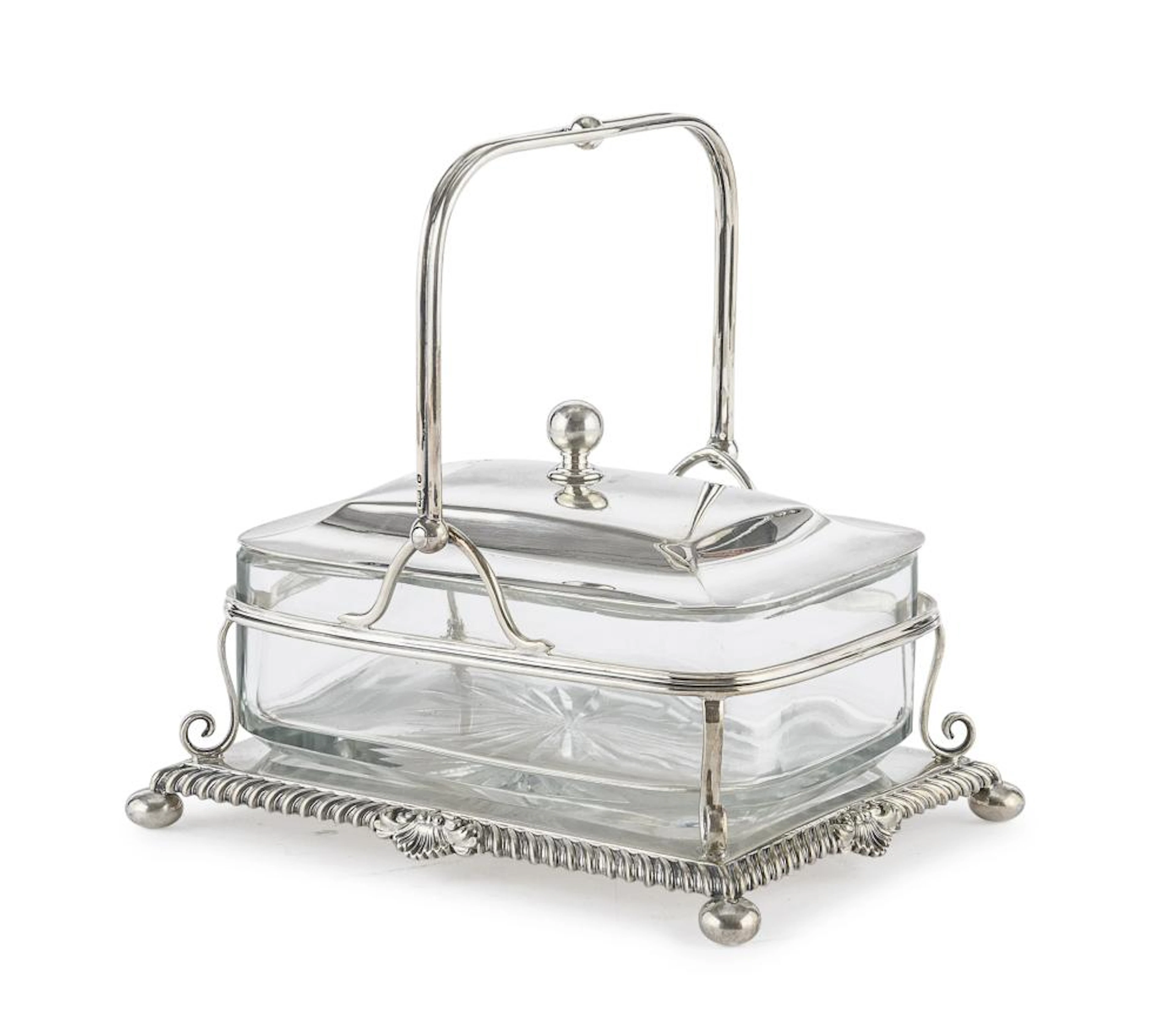 SILVER CHEESE BOX, CITY OF SHEFFIELD EARLY 20TH CENTURY