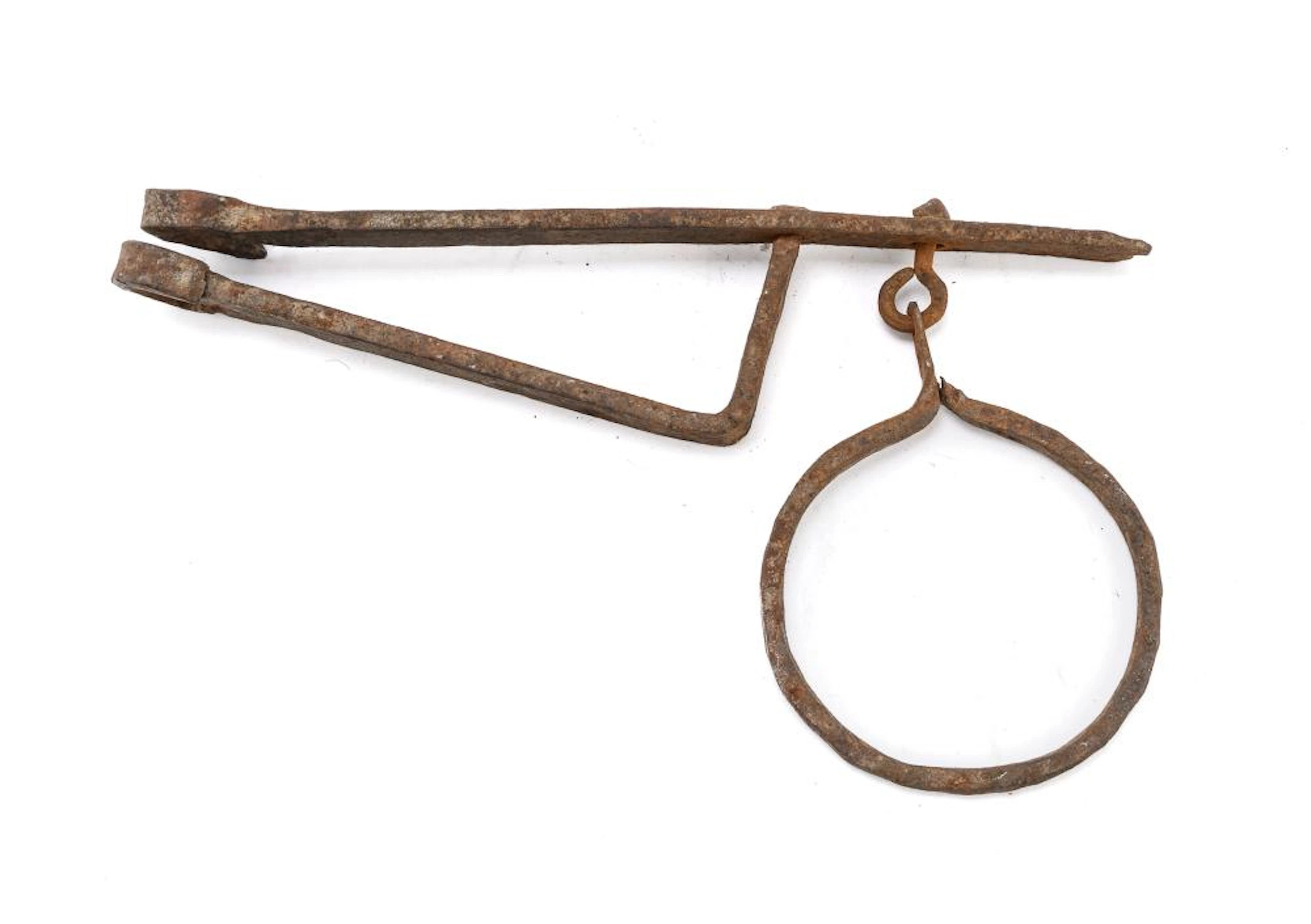 IRON FIREPLACE ACCESSORY, 17TH CENTURY