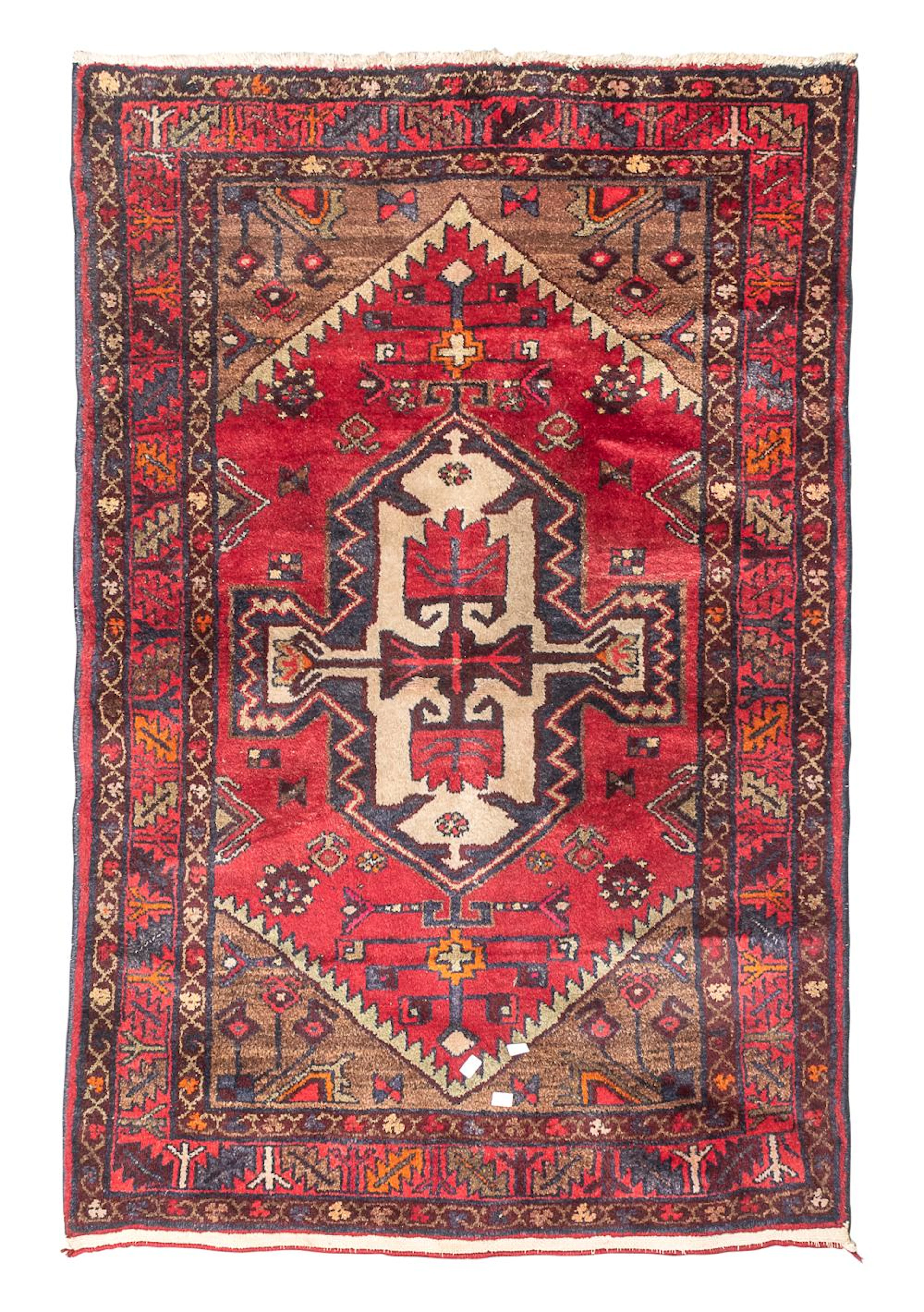 ANTIQUE HAMADAN CARPET, EARLY 20TH CENTURY