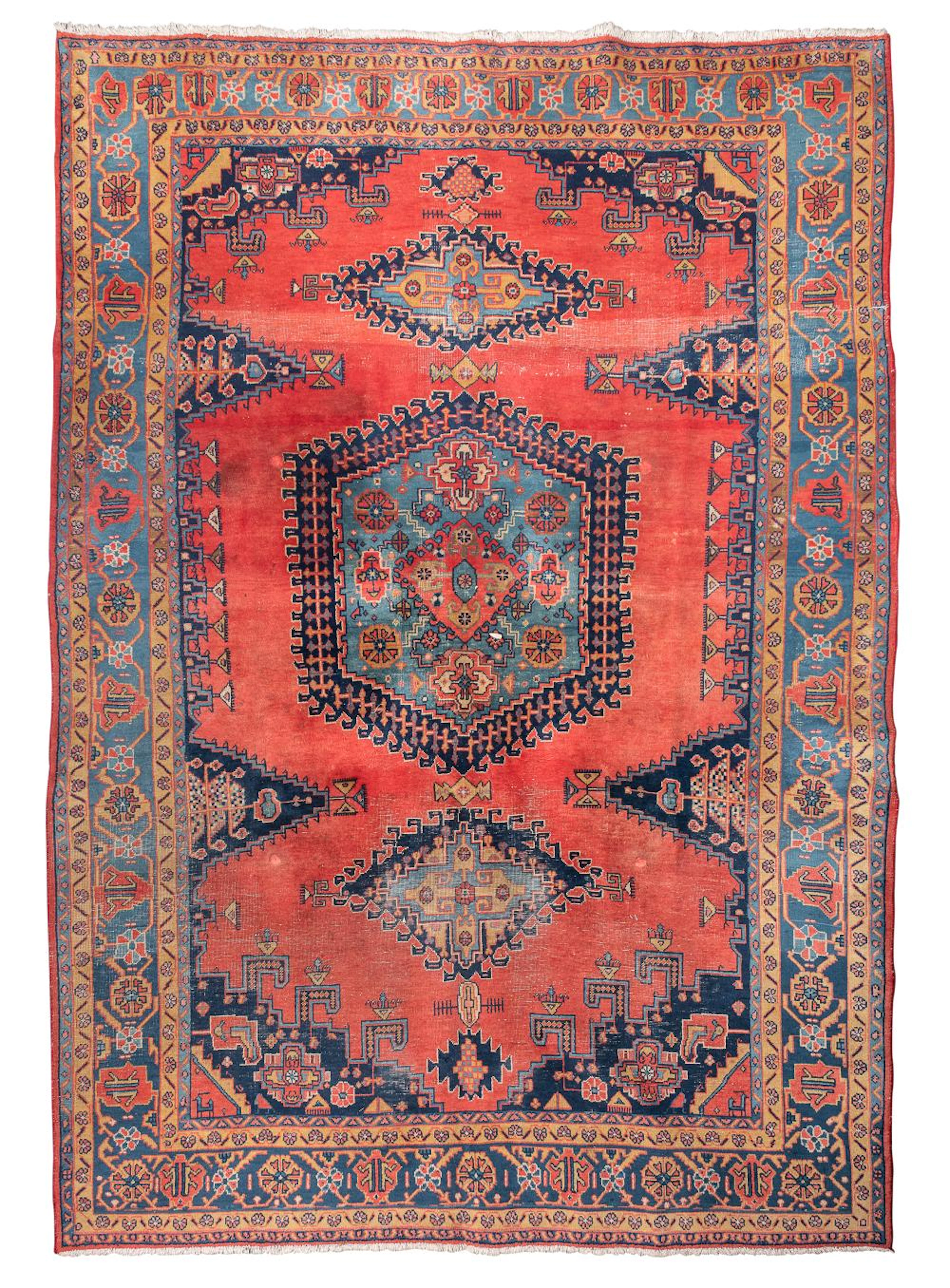 RARE PERSIAN VISS CARPET, EARLY 20TH CENTURY