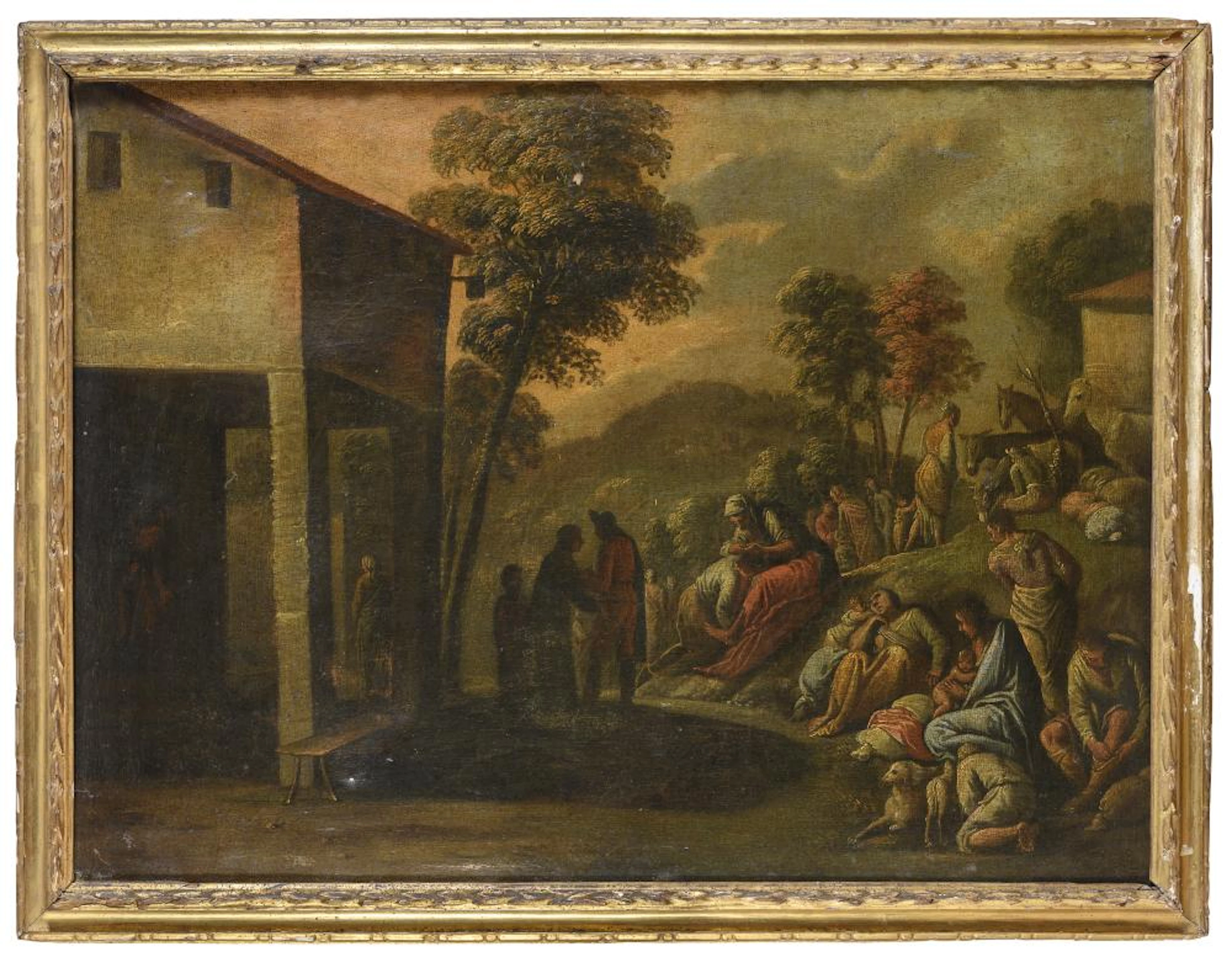 OIL PAINTING BY GIOVANNI ANDREA DONDUCCI known as IL MASTELLETTA, workshop of