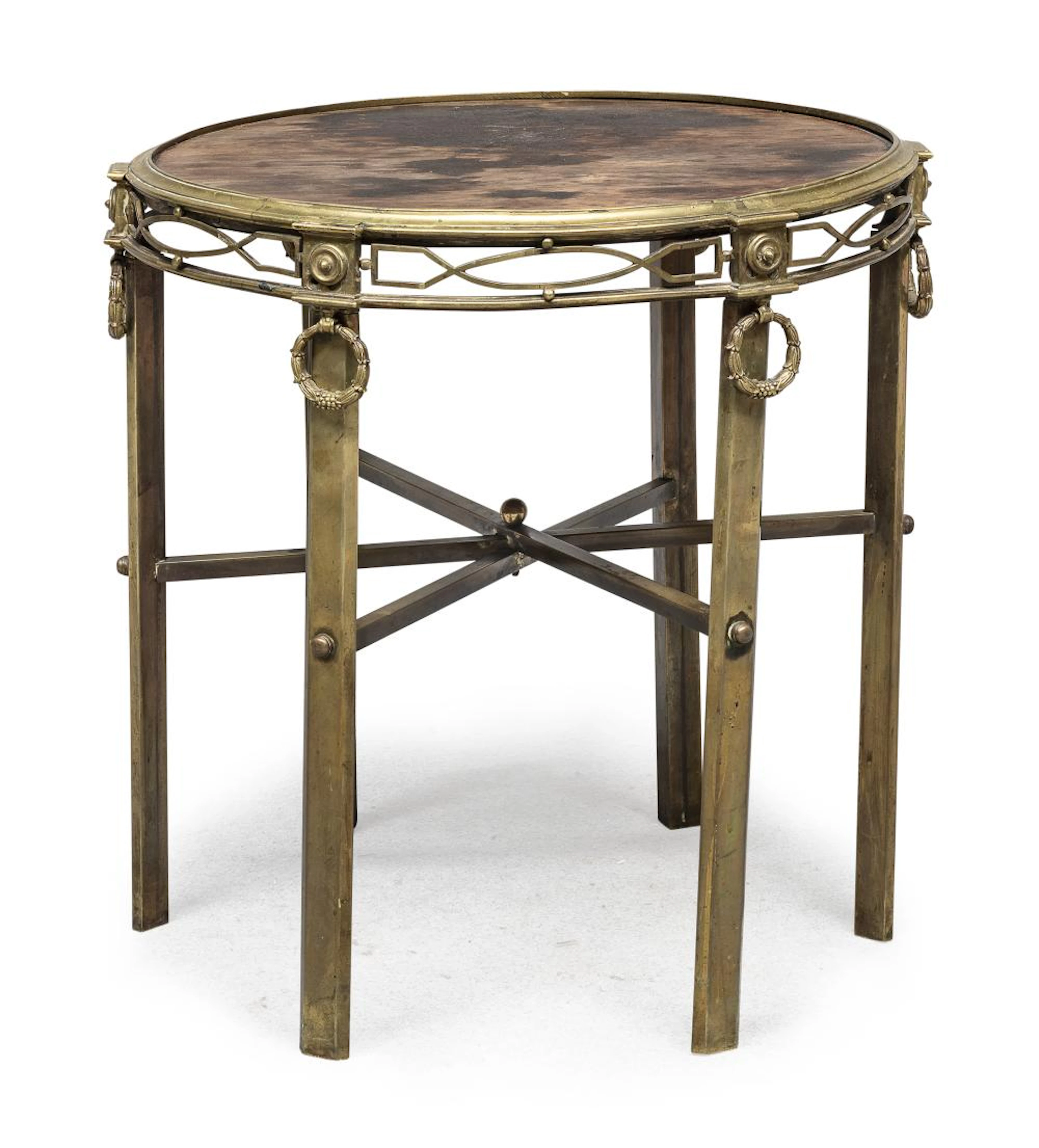 SMALL BRONZE TABLE, LATE LOUIS XVI PERIOD