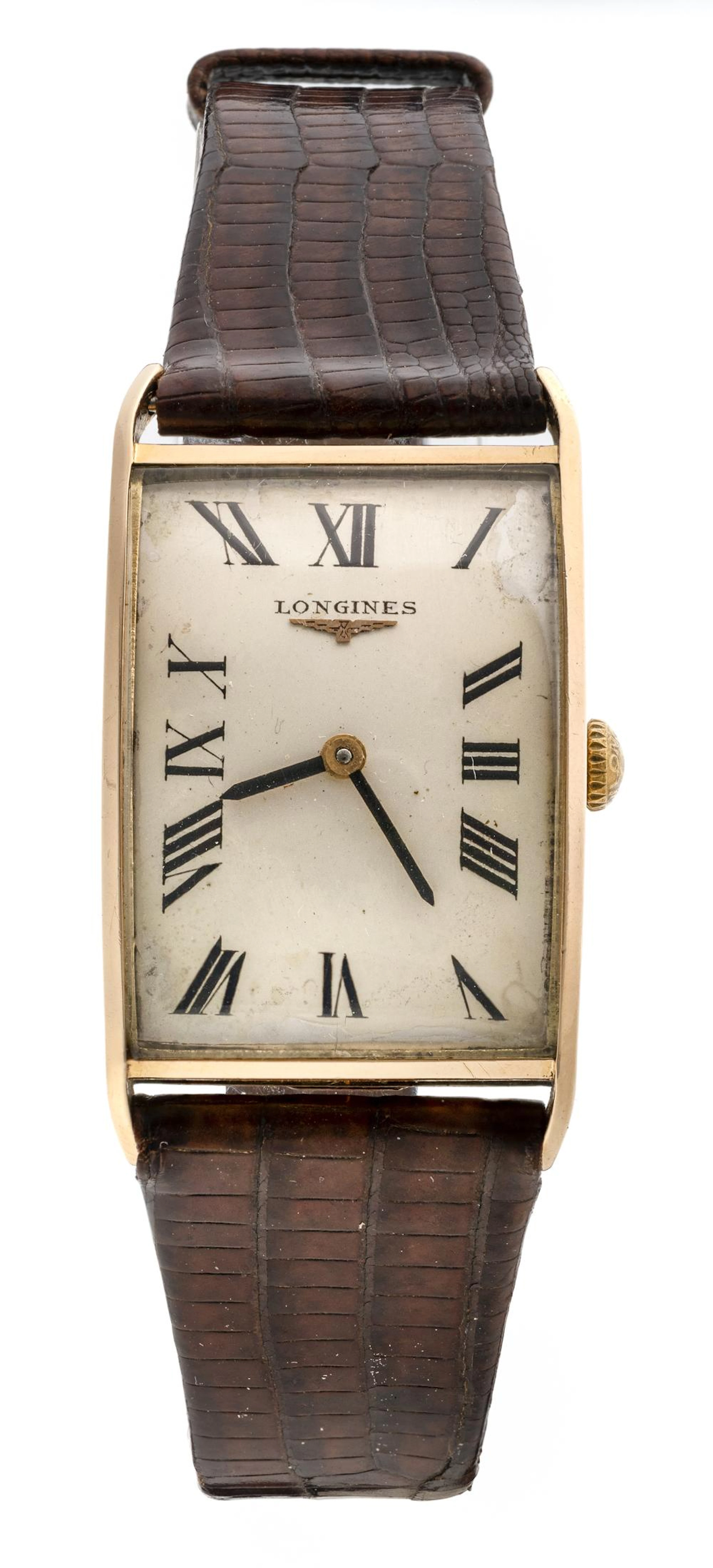 GOLD LONGINES WRIST WATCH