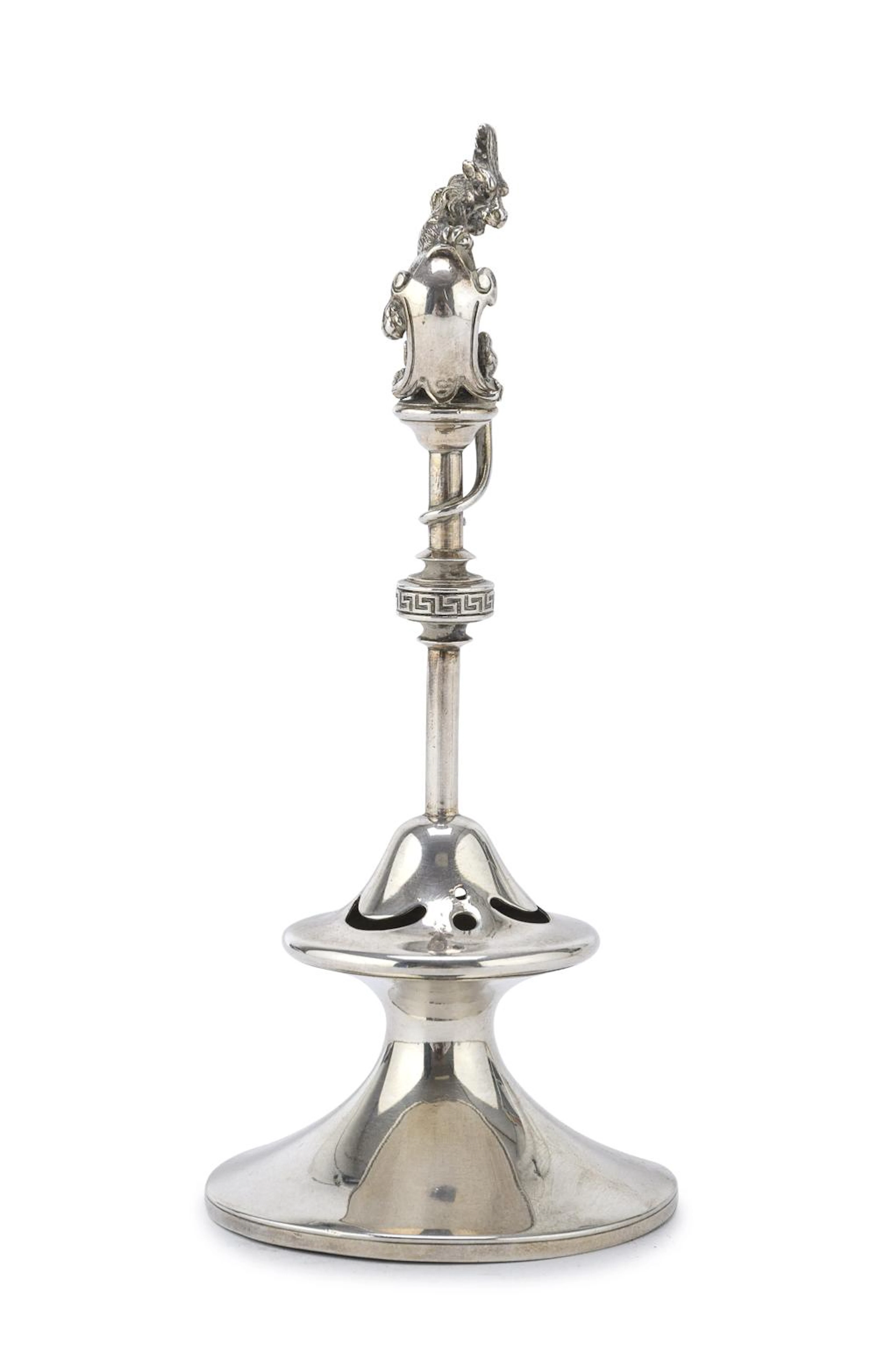SILVER TOOTHPICK HOLDER, UNITED STATES GORHAM SECOND HALF 19TH CENTURY