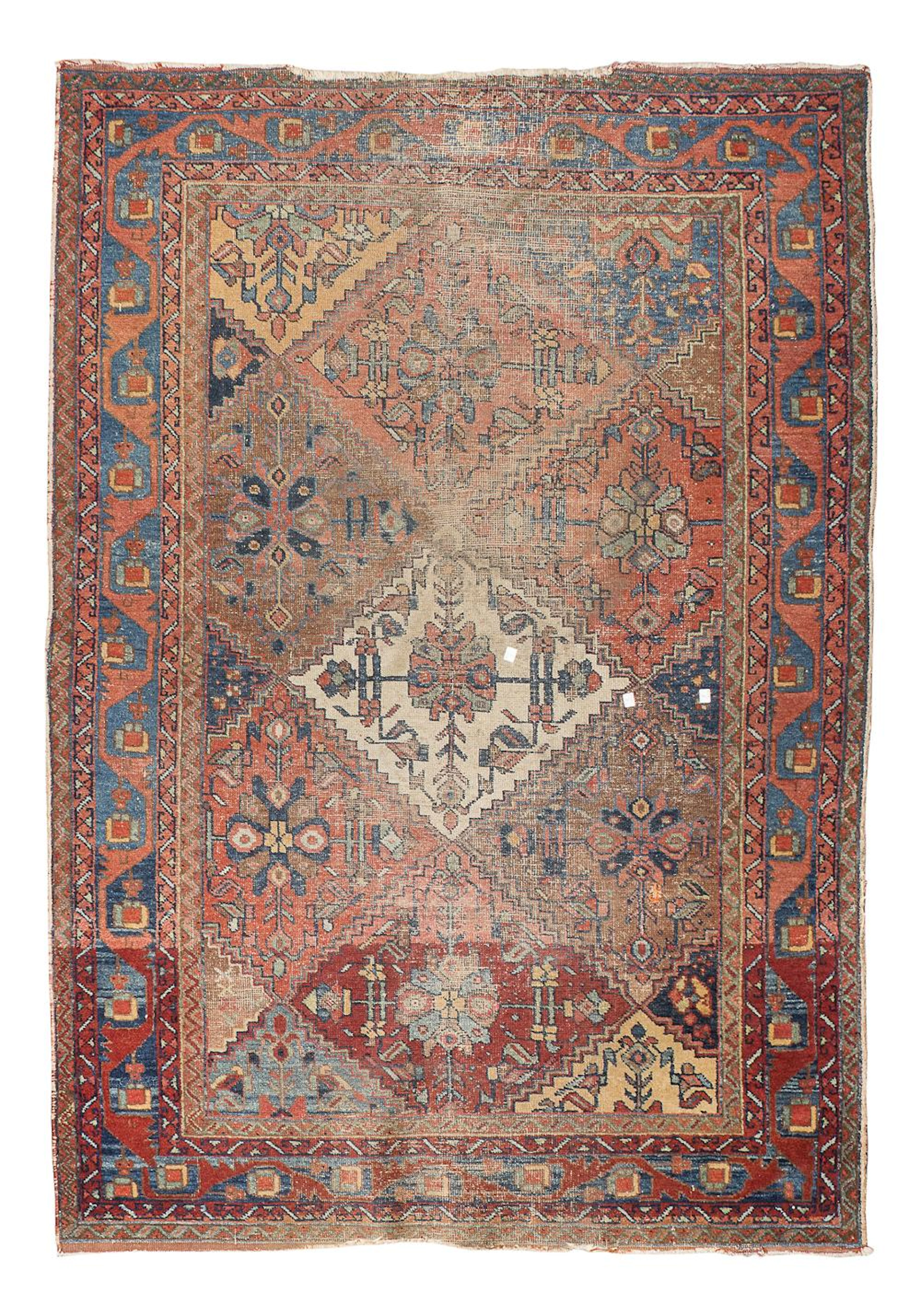 BAKHTIARI CARPET 19TH CENTURY