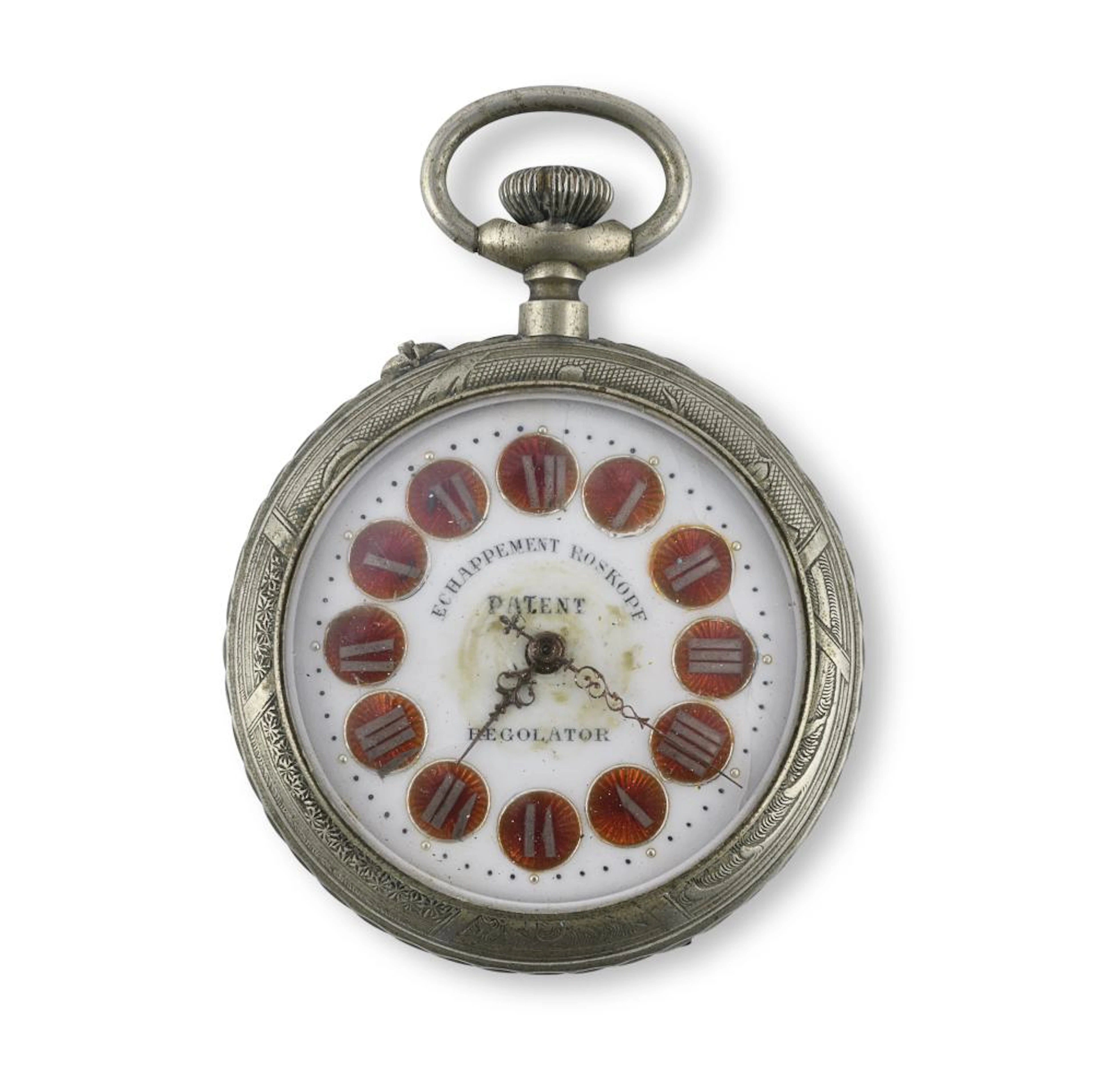 SILVER-PLATED POCKET WATCH, EARLY 20TH CENTURY