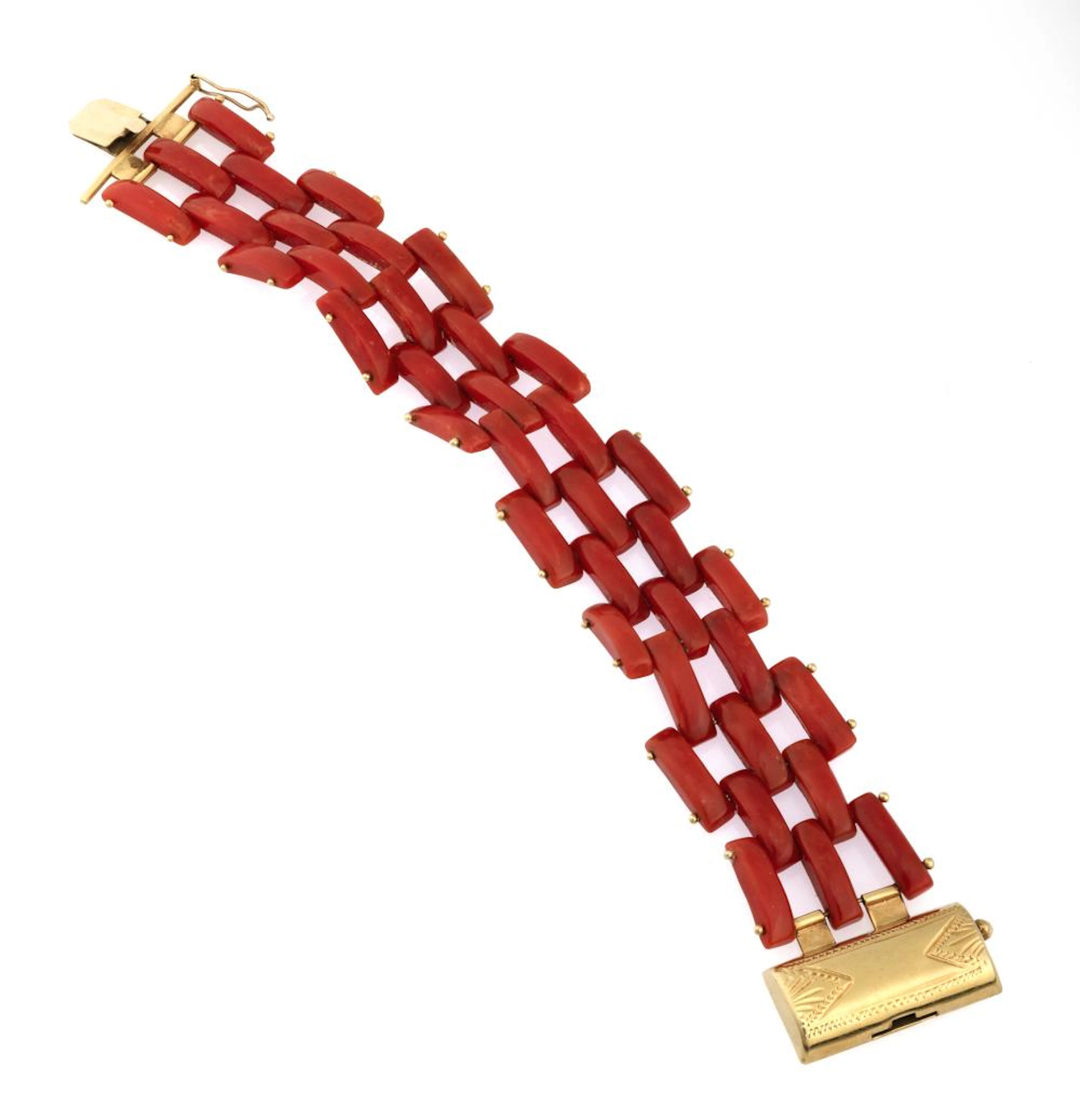 RED CORAL BRACELET