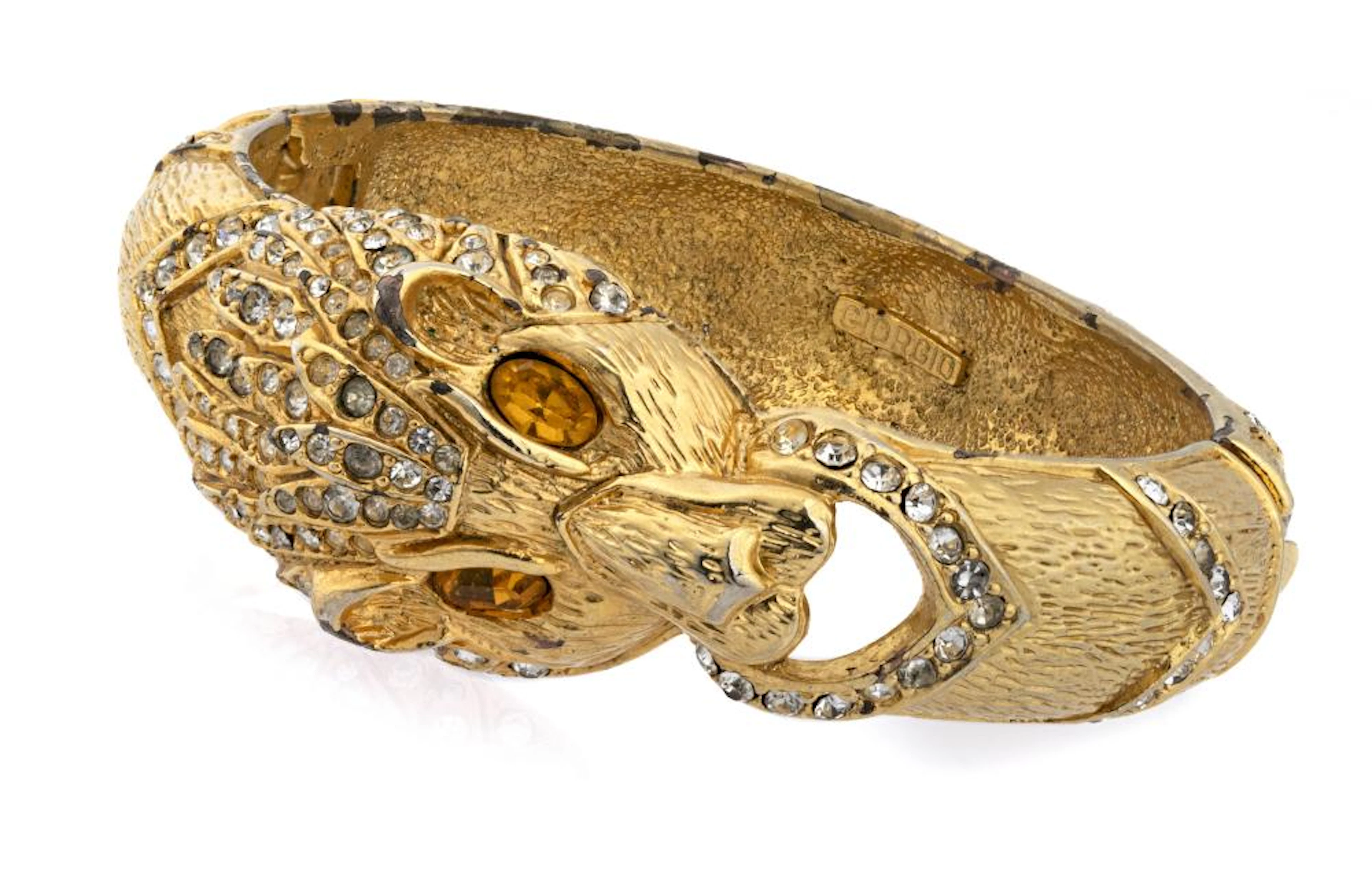 GILDED BANGLE, BRAND GIORGIO