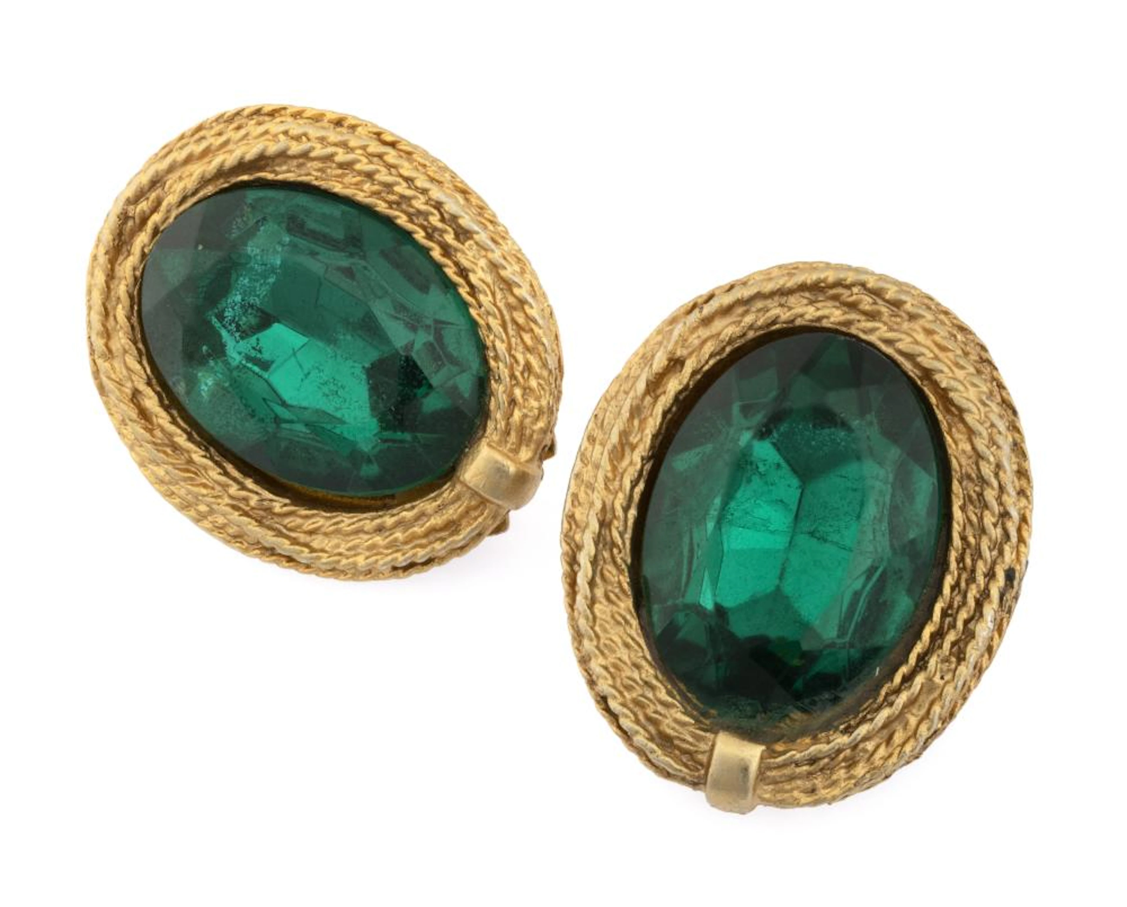 EARRINGS IN BRASS AND COPPER