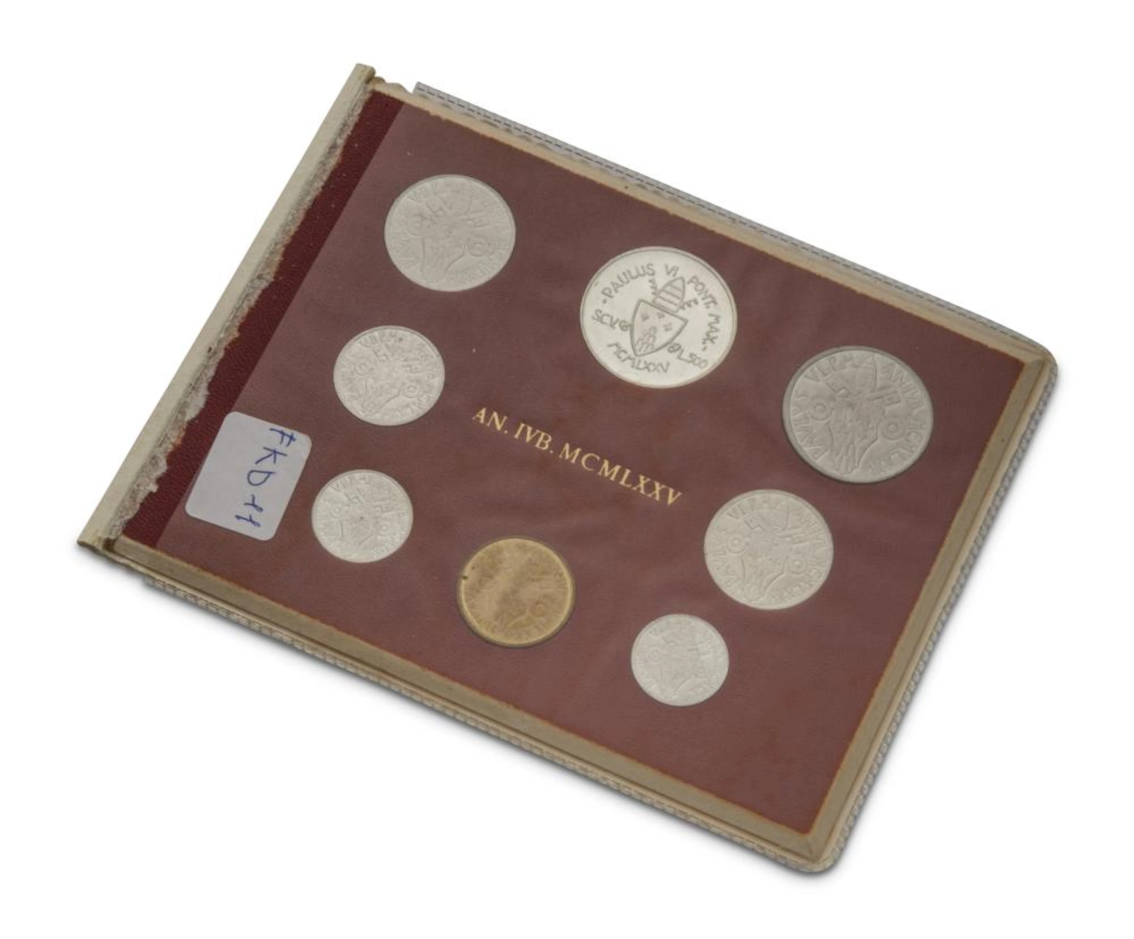 EIGHT VATICAN COINS DIVISIONAL SERIES