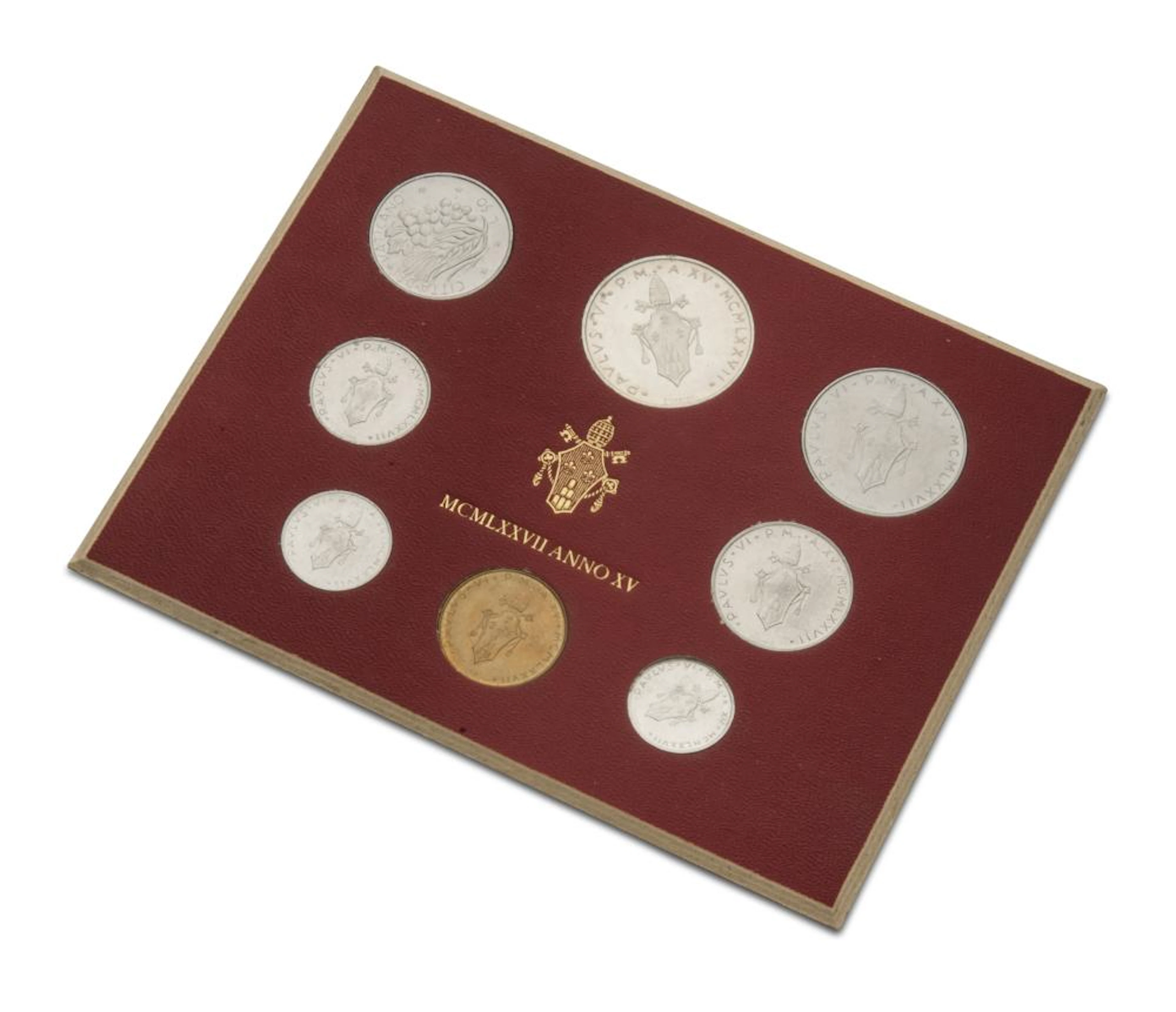 EIGHT COINS VATICAN CITY SERIES
