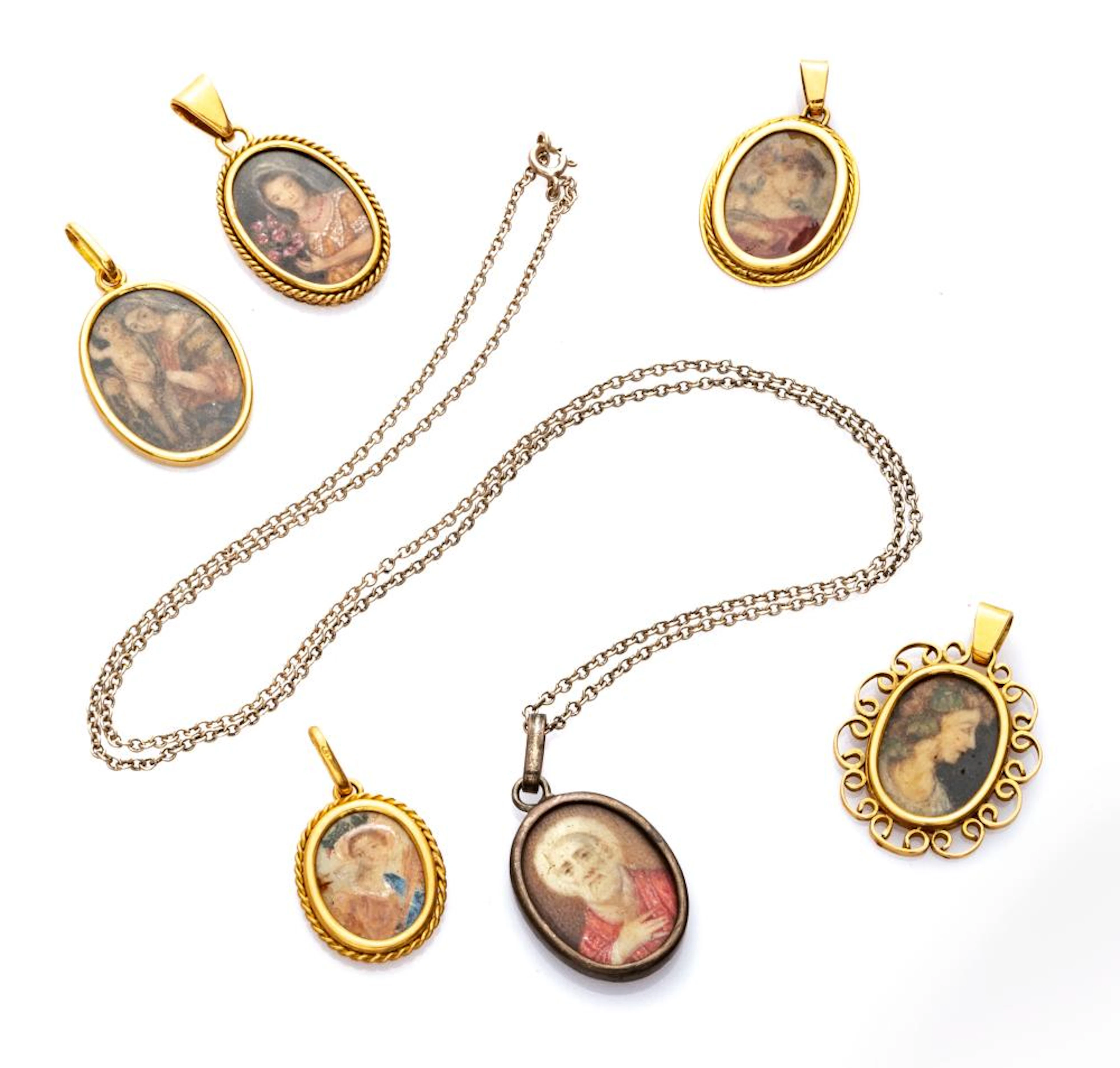 SIX PENDANTS