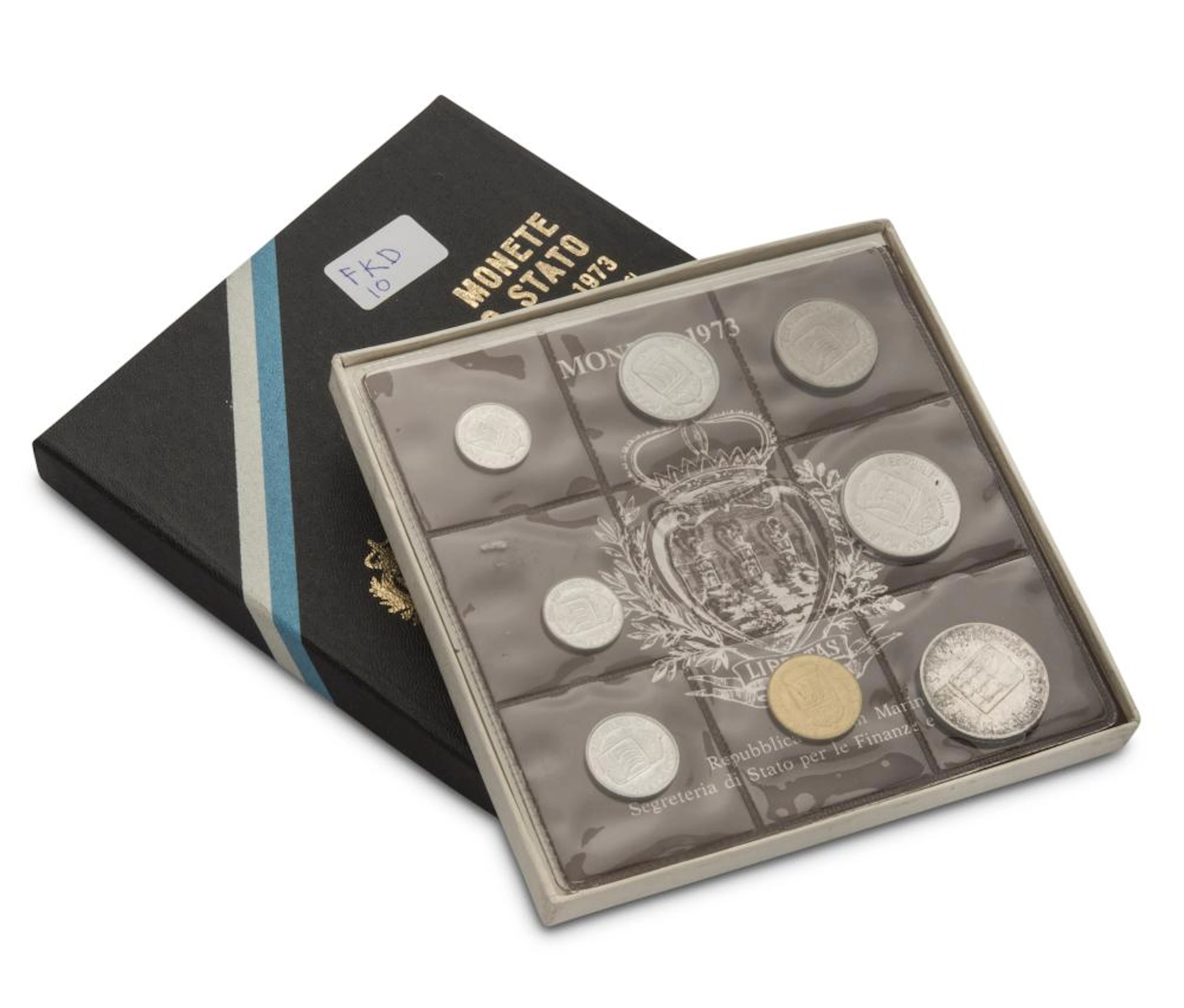 EIGHT COINS OF THE REPUBLIC OF SAN MARINO