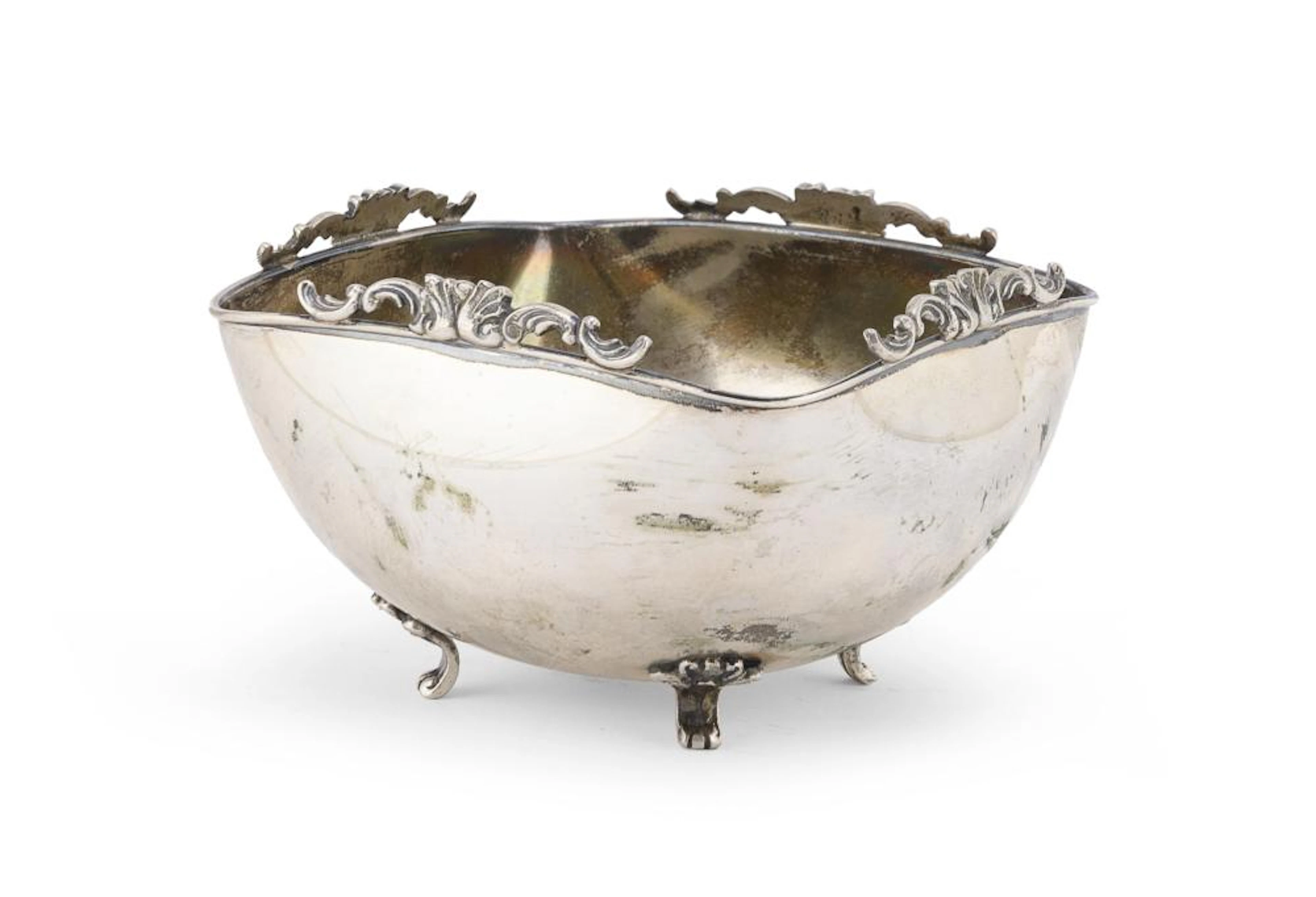 SILVER BOWL, ITALY EARLY 20TH CENTURY