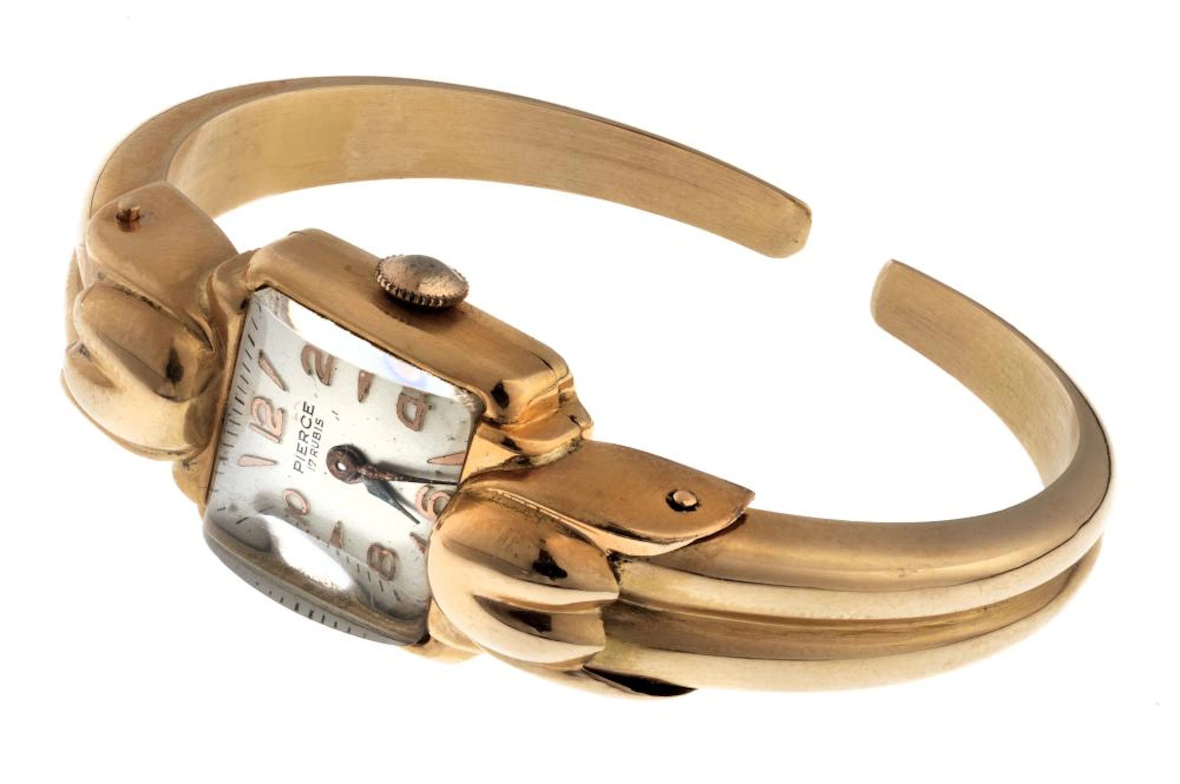 GOLD WOMEN'S WATCH, PIERCE BRAND