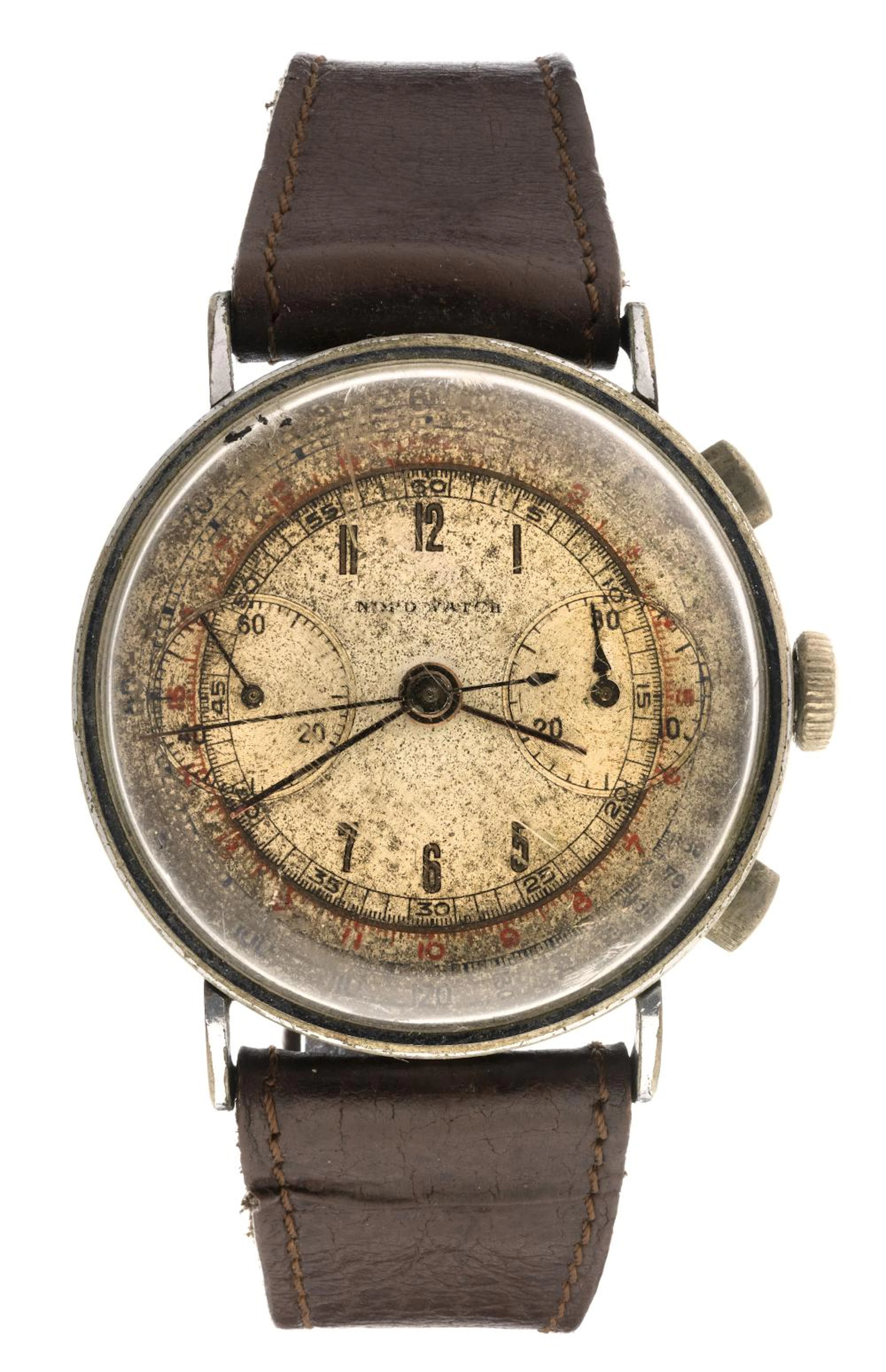 VINTAGE STEEL WRISTWATCH