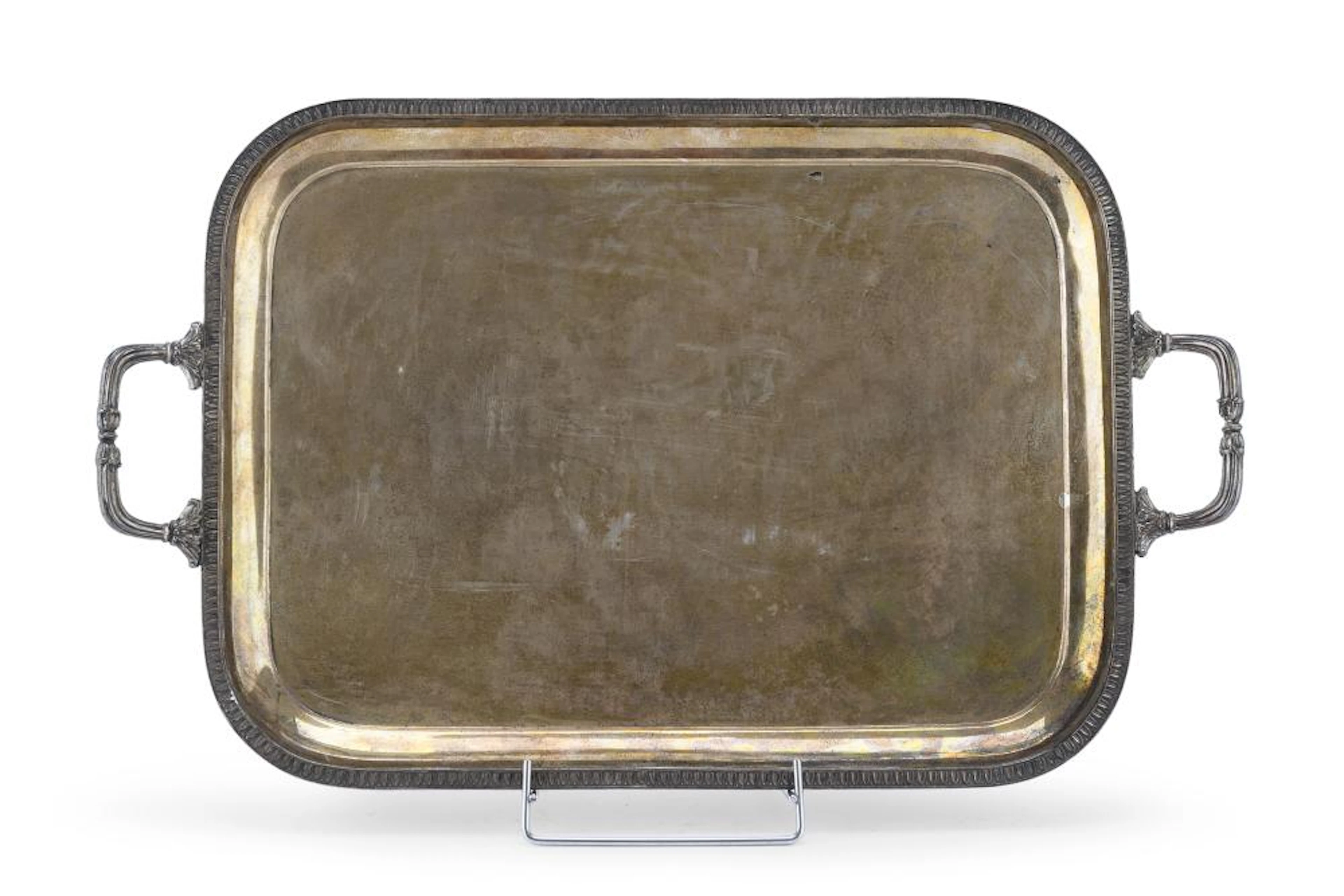 SILVER TRAY, MILAN EARLY 20TH CENTURY
