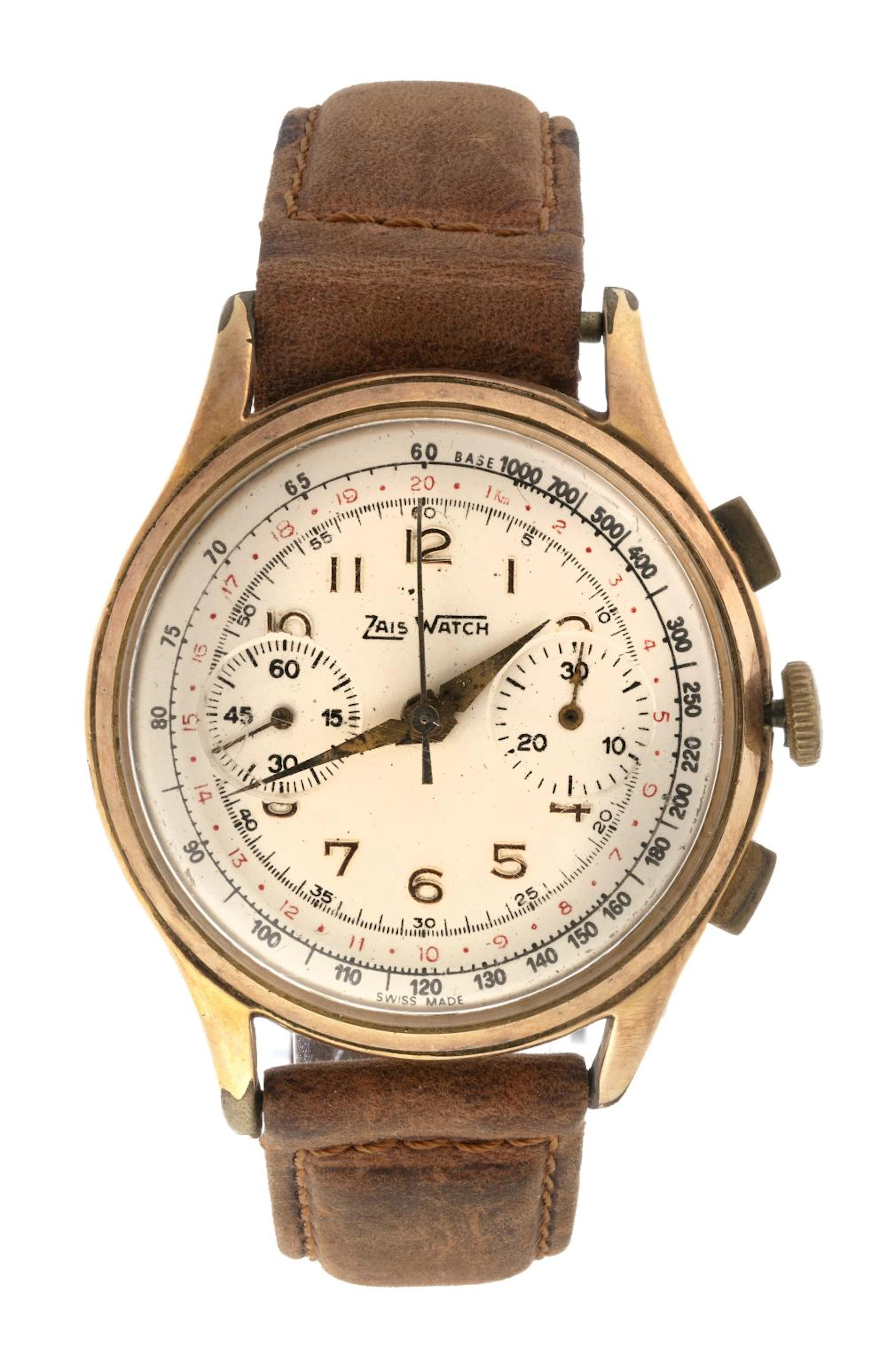 VINTAGE STEEL WRISTWATCH ZAIS WATCH