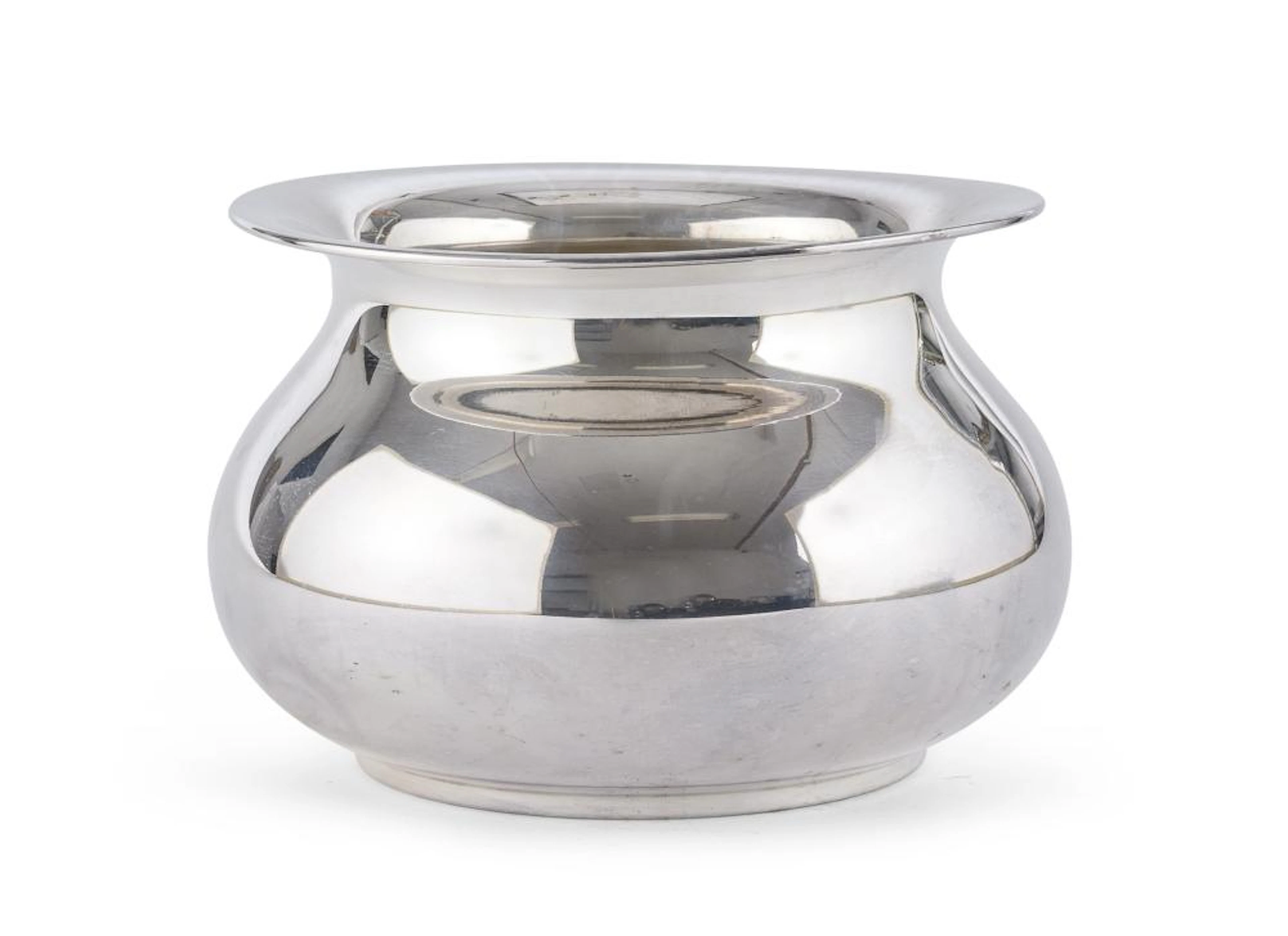 SILVER VASE, ITALY, LATE 20TH CENTURY