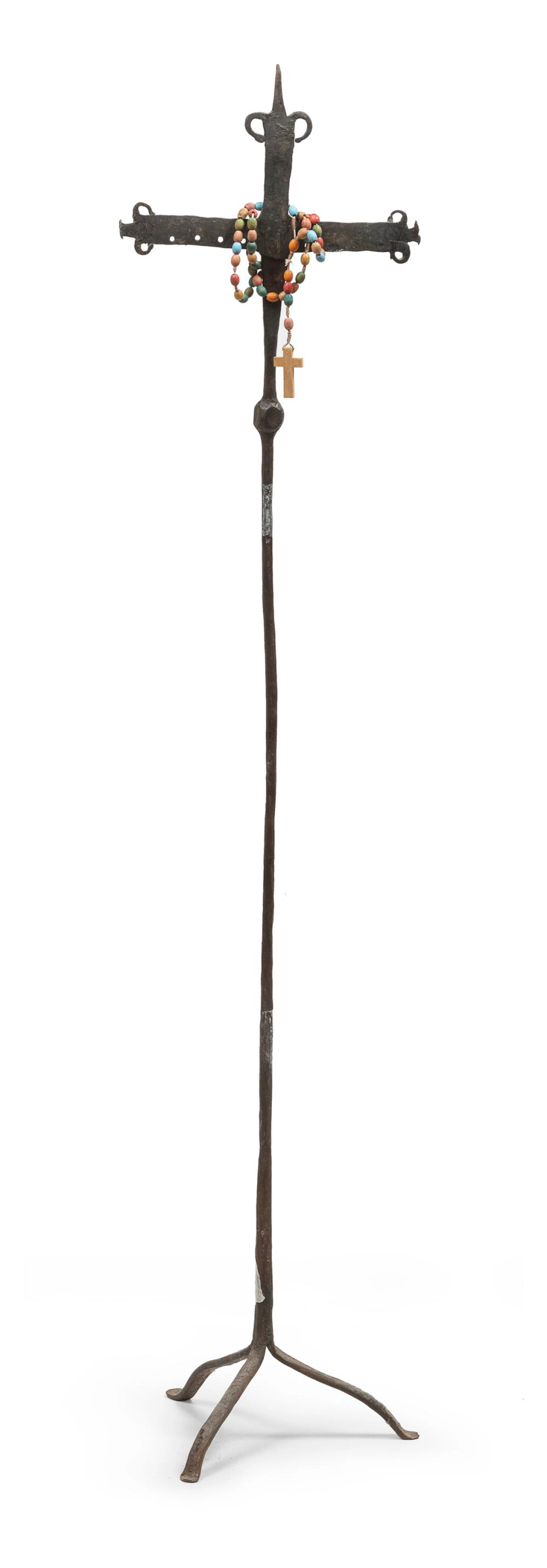 IRON FLOOR CRUCIFIX, GOTHIC PERIOD