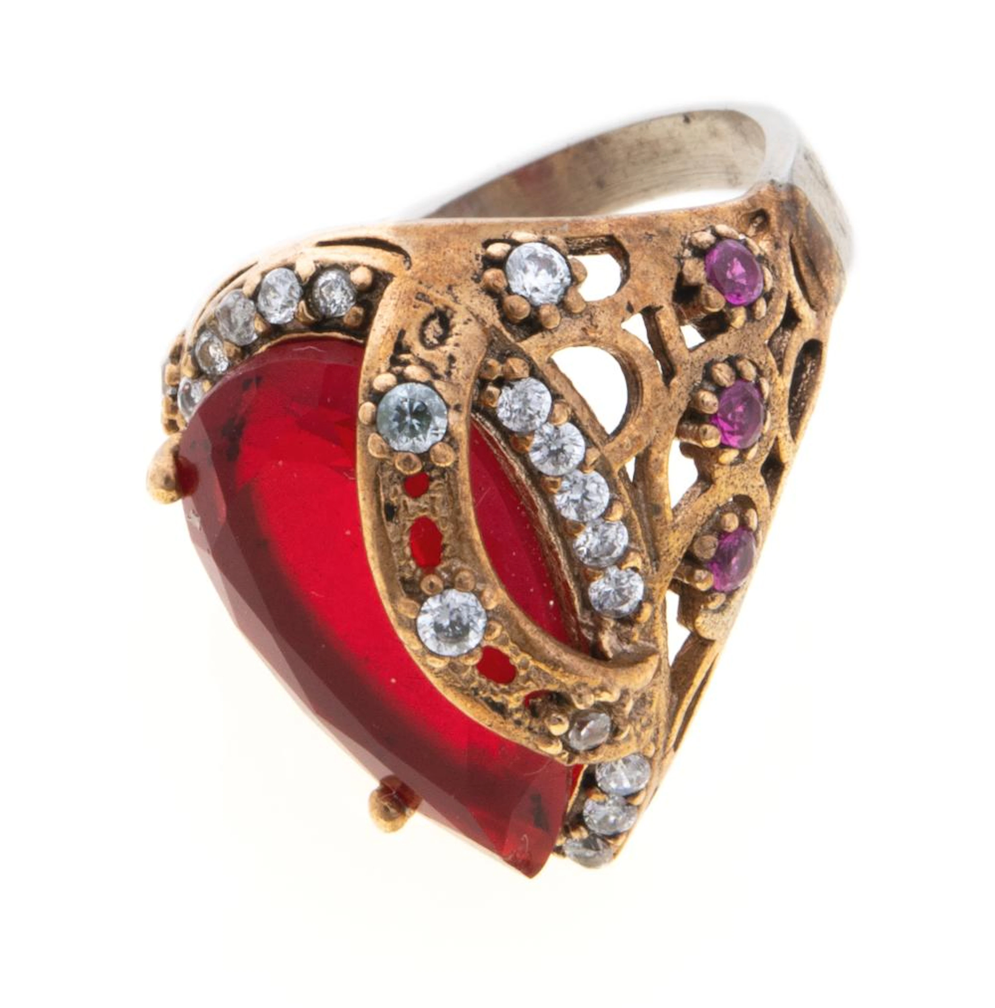 SILVER RING ART NOUVEAU