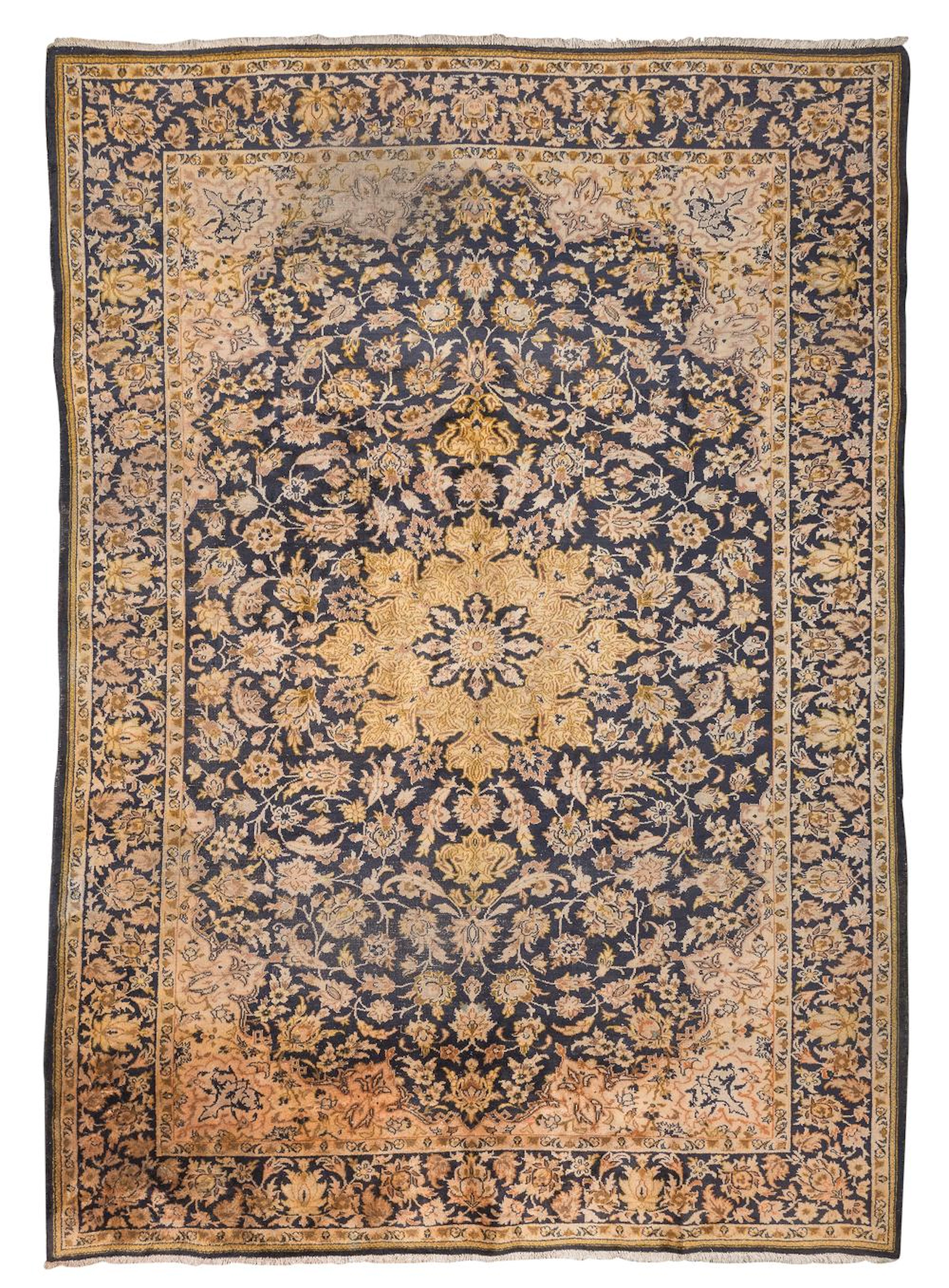 KASHAN RUG, FIRST HALF OF THE 20TH CENTURY