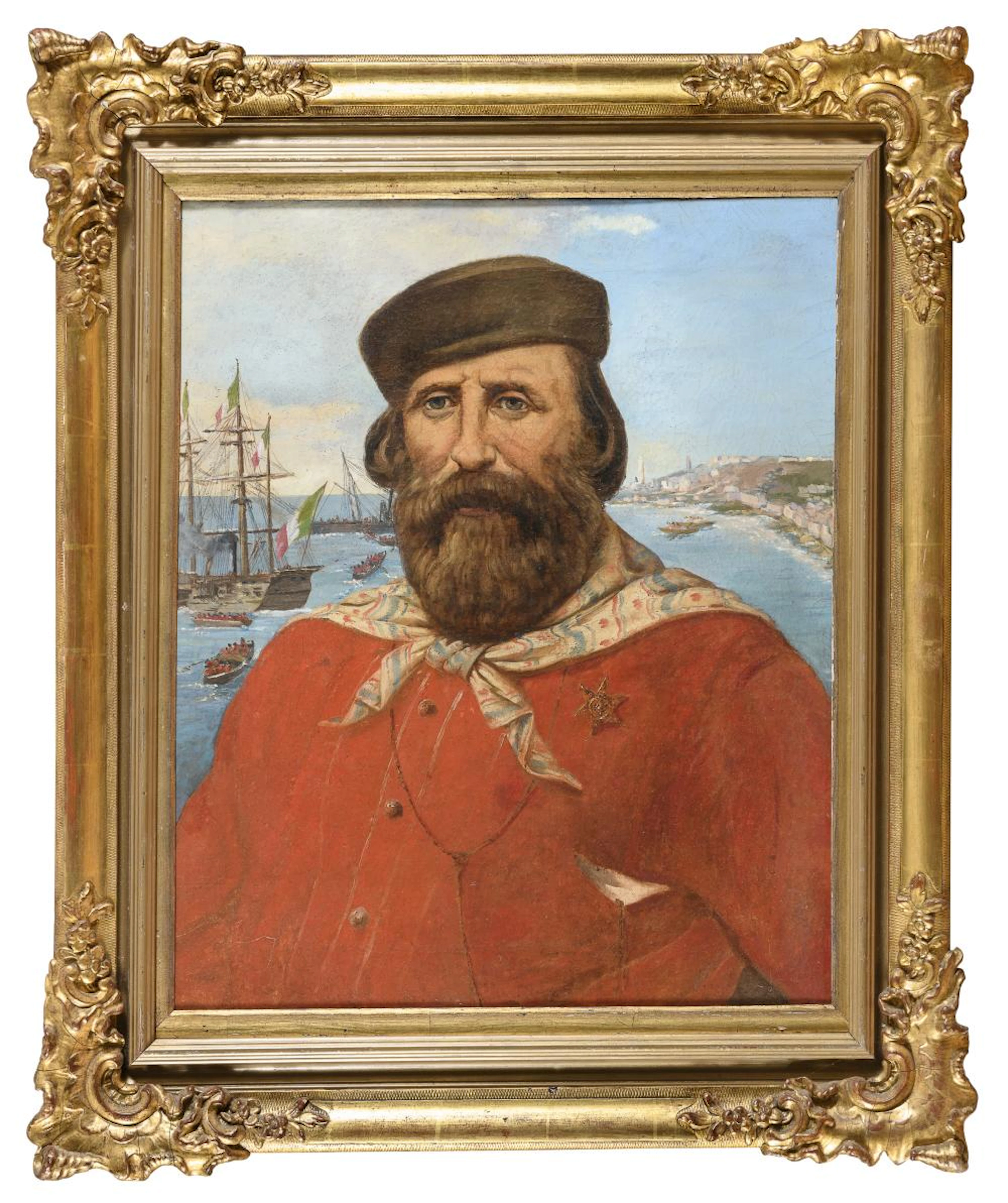 OIL PAINTING BY ITALIAN PAINTER, 19TH CENTURY