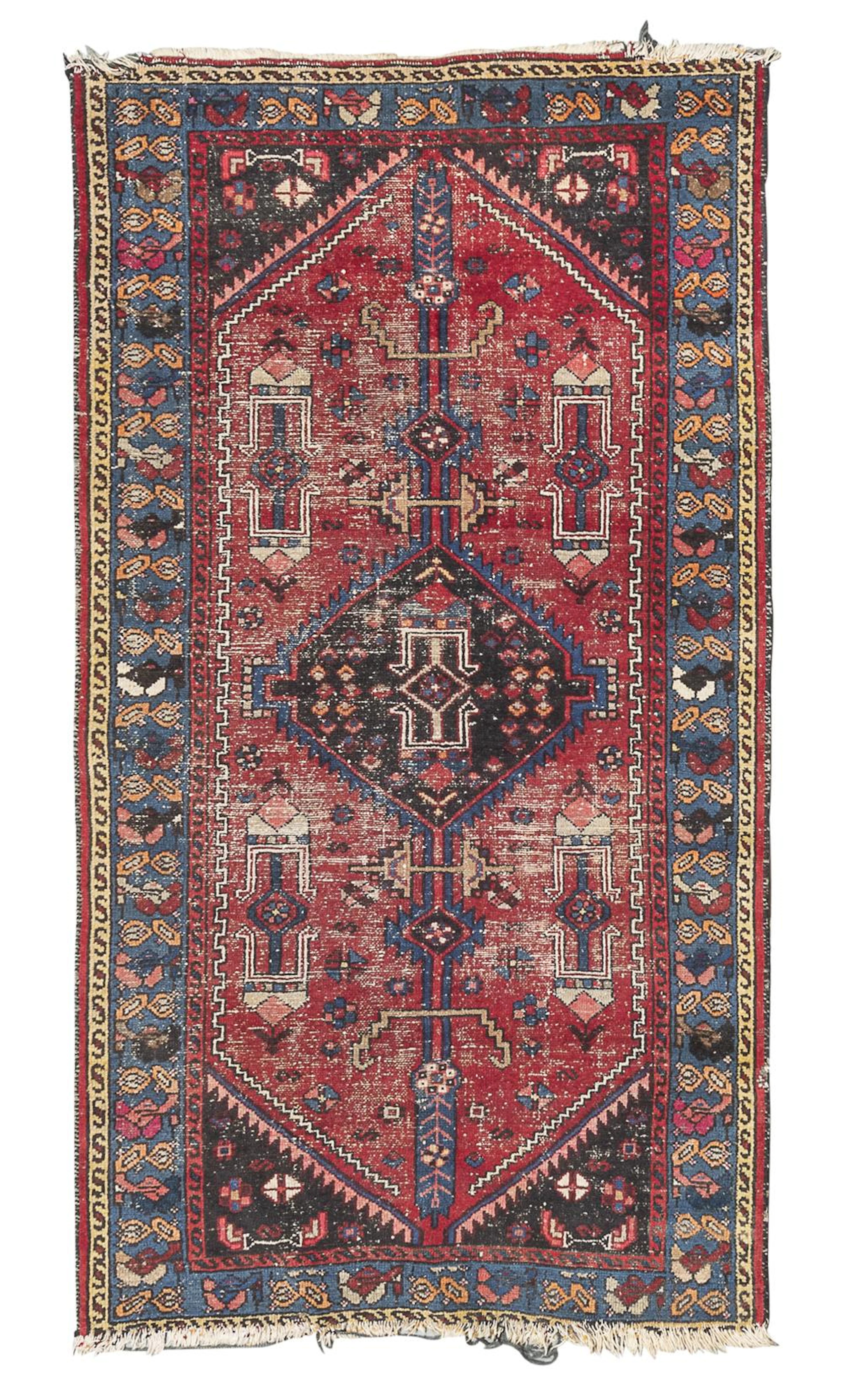 HAMADAN CARPET, c.1900
