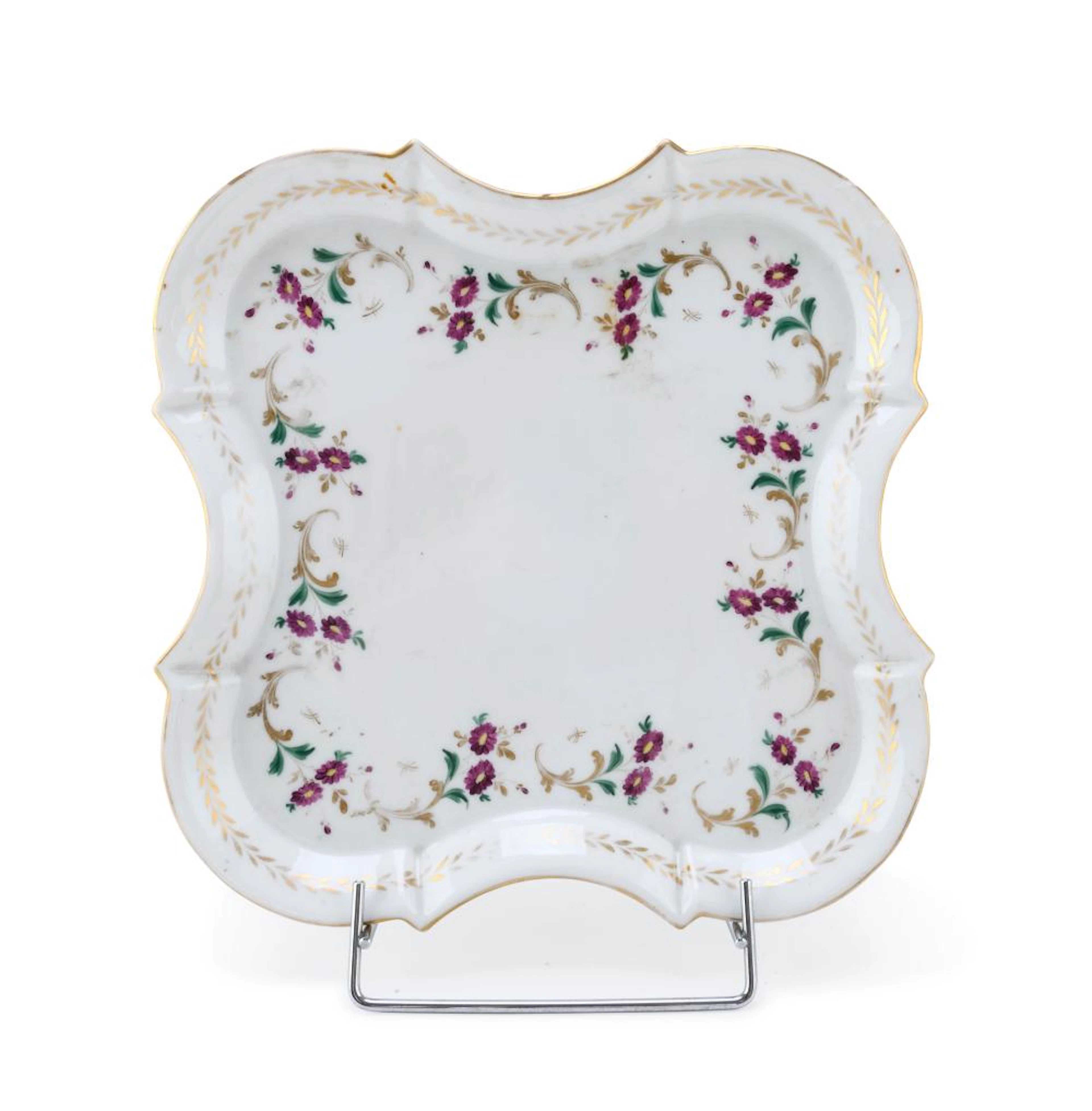 19TH CENTURY PORCELAIN TRAY