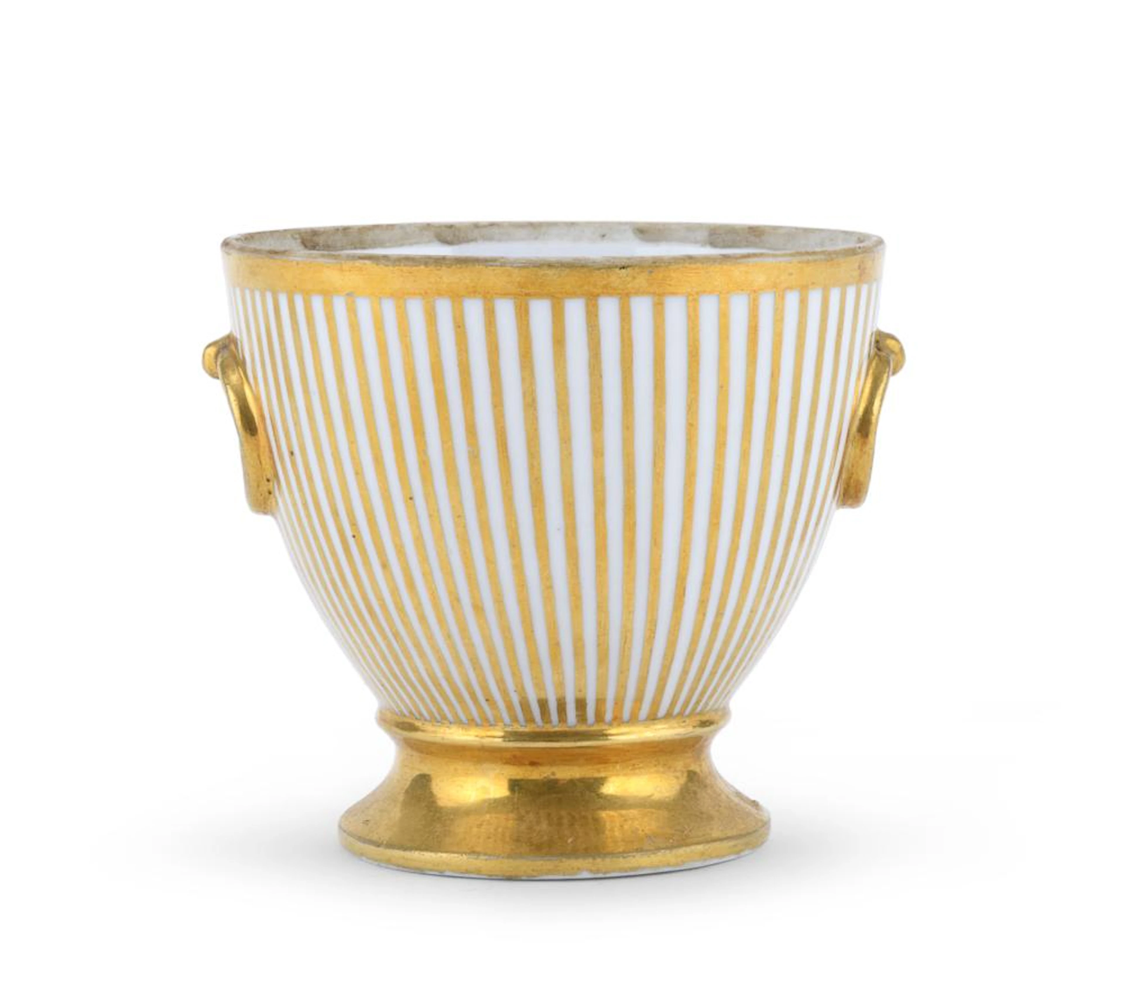 PORCELAIN SUGAR BOWL, EARLY 19TH CENTURY