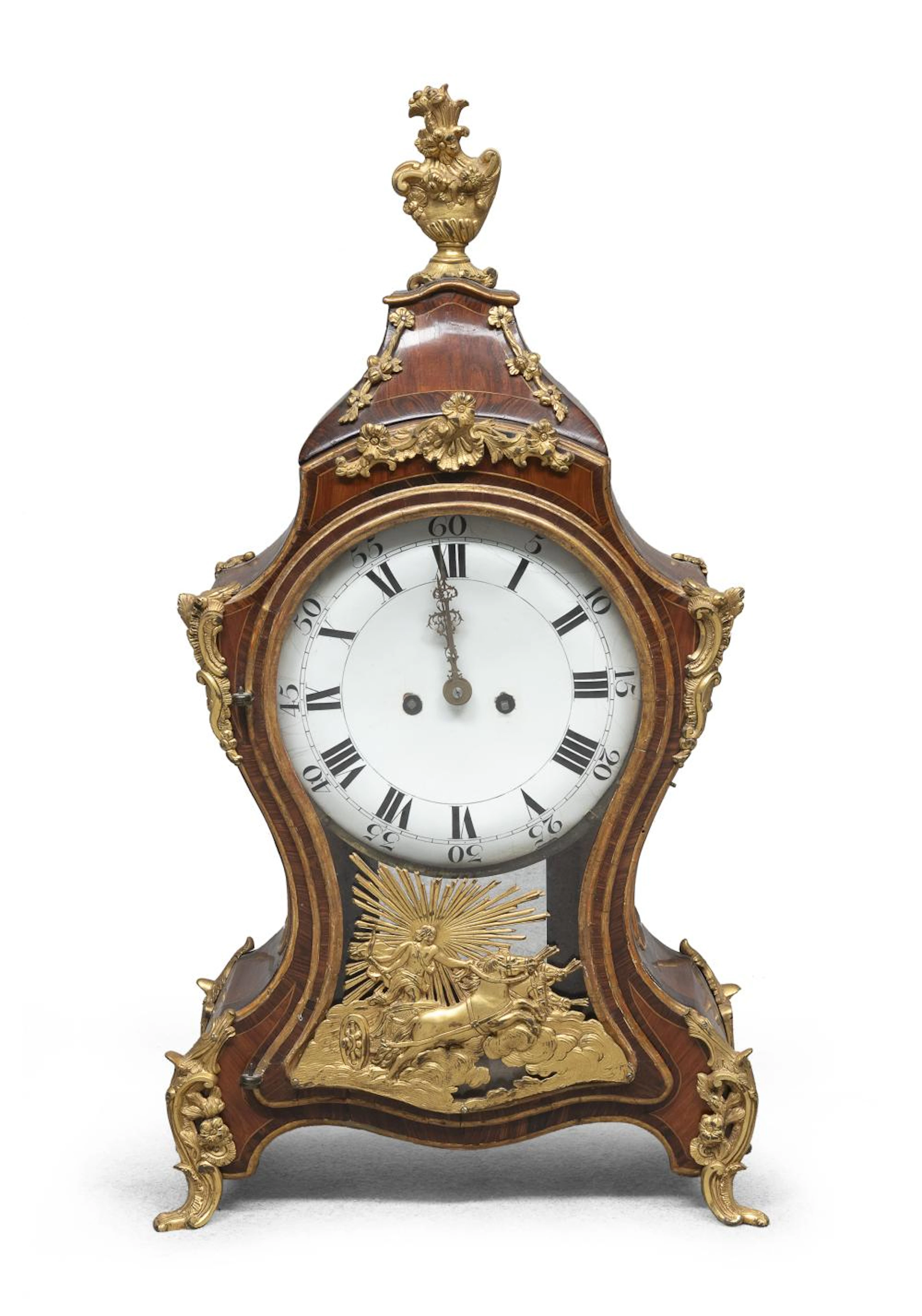 BEAUTIFUL TABLE CLOCK, 18TH CENTURY