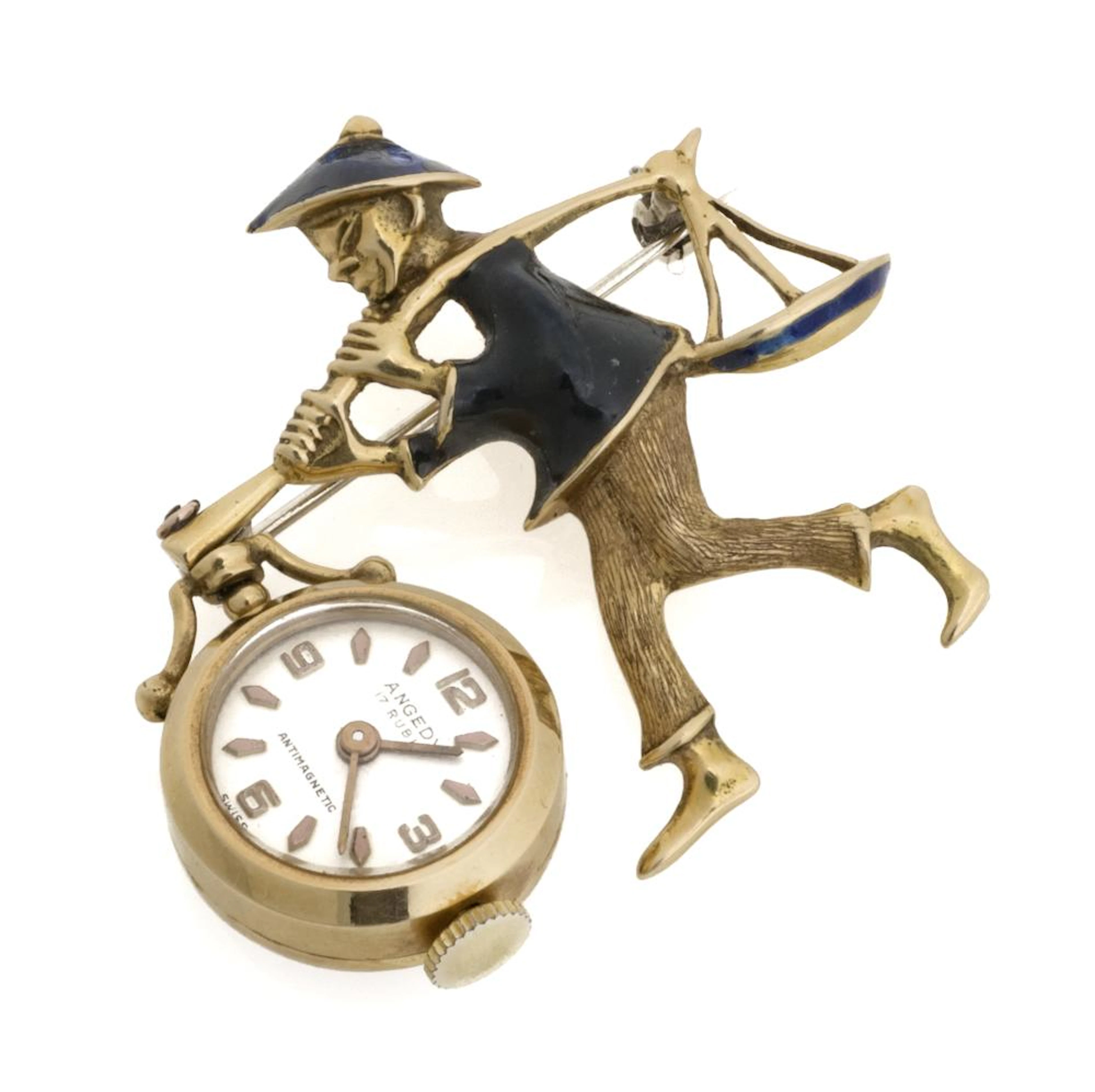 GOLD FANTASY BROOCH