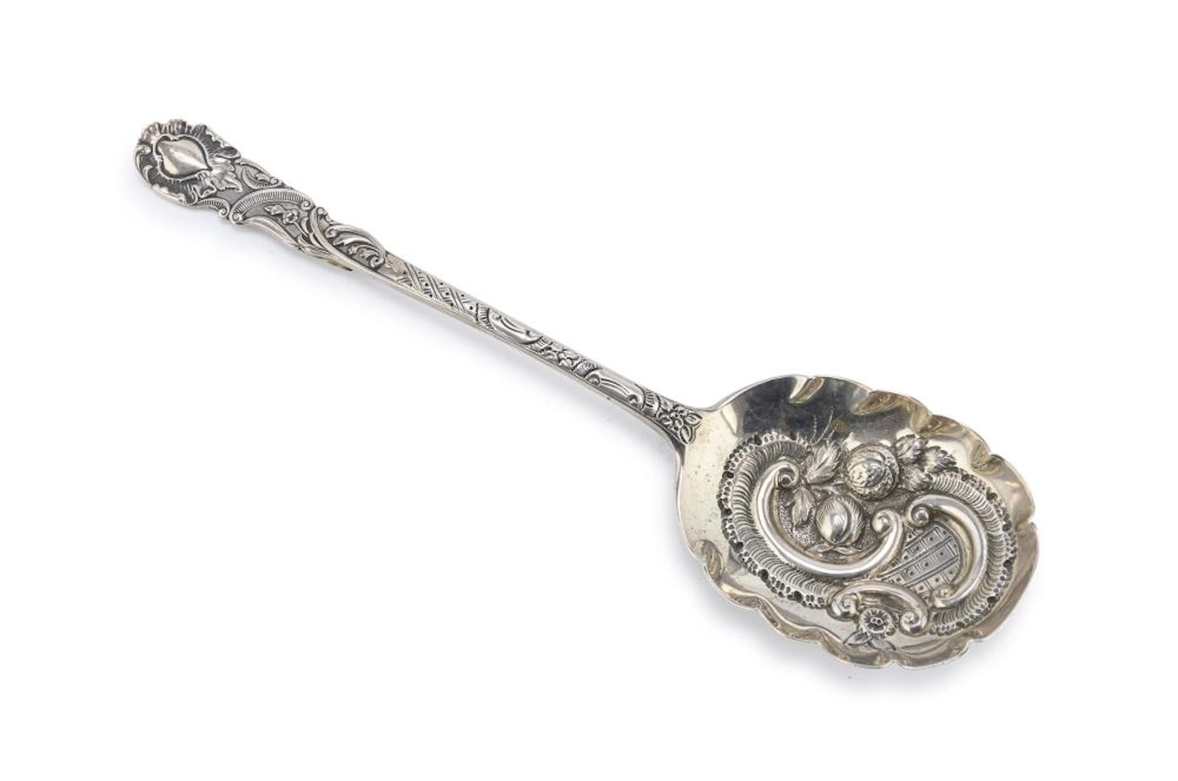 SILVER CEREMONY SPOON, CITY OF SHEFFIELD 1896