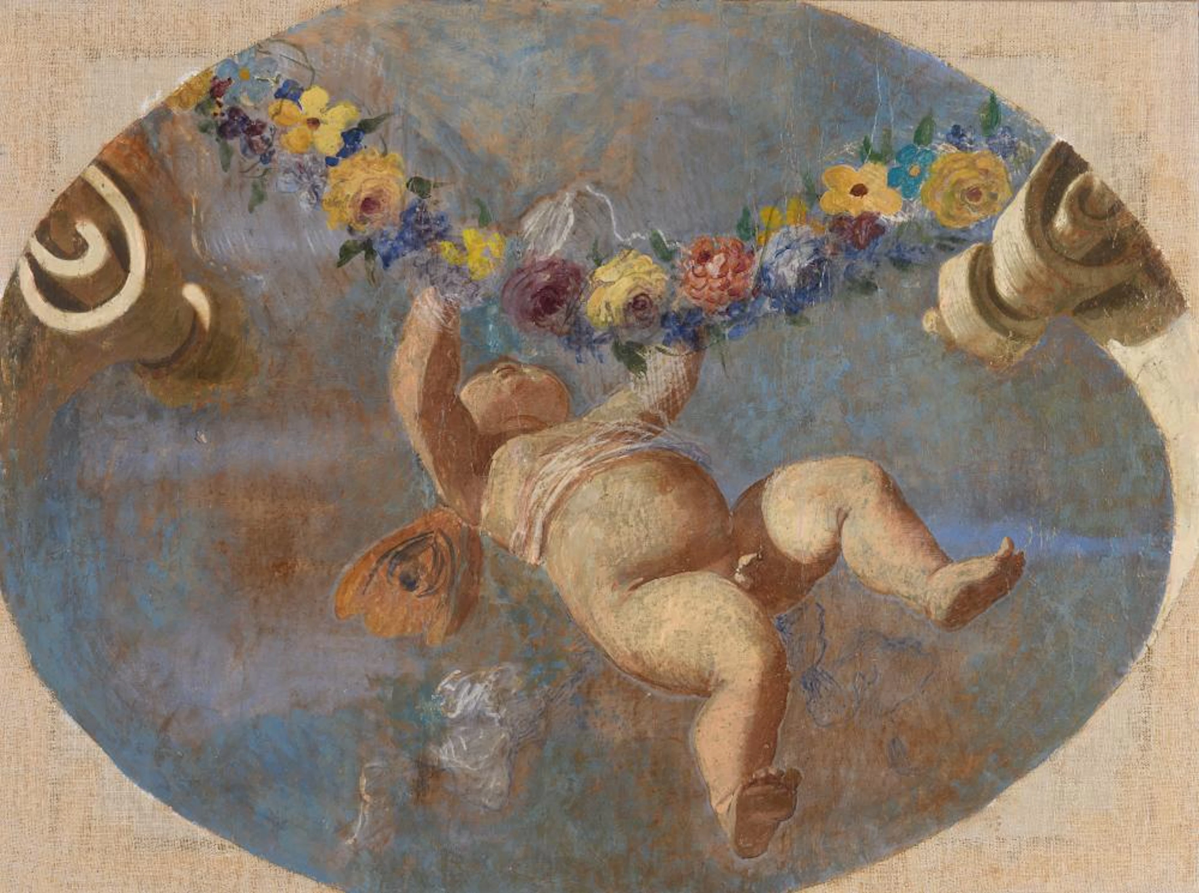 ORTHERN ITALIAN OIL PAINTING, LATE 19TH CENTURY