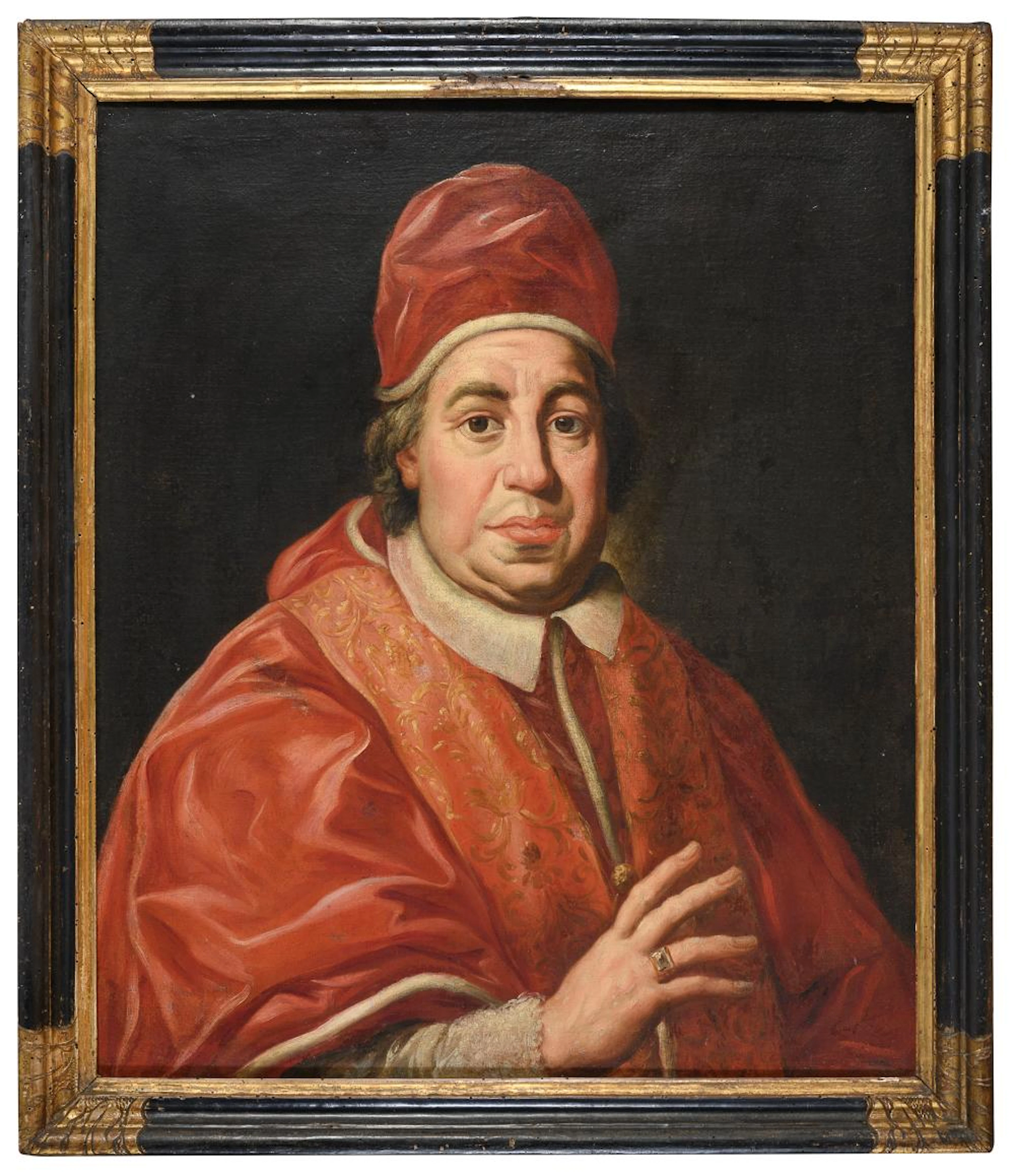 ROMAN OIL PAINTING FIRST HALF 18TH CENTURY
