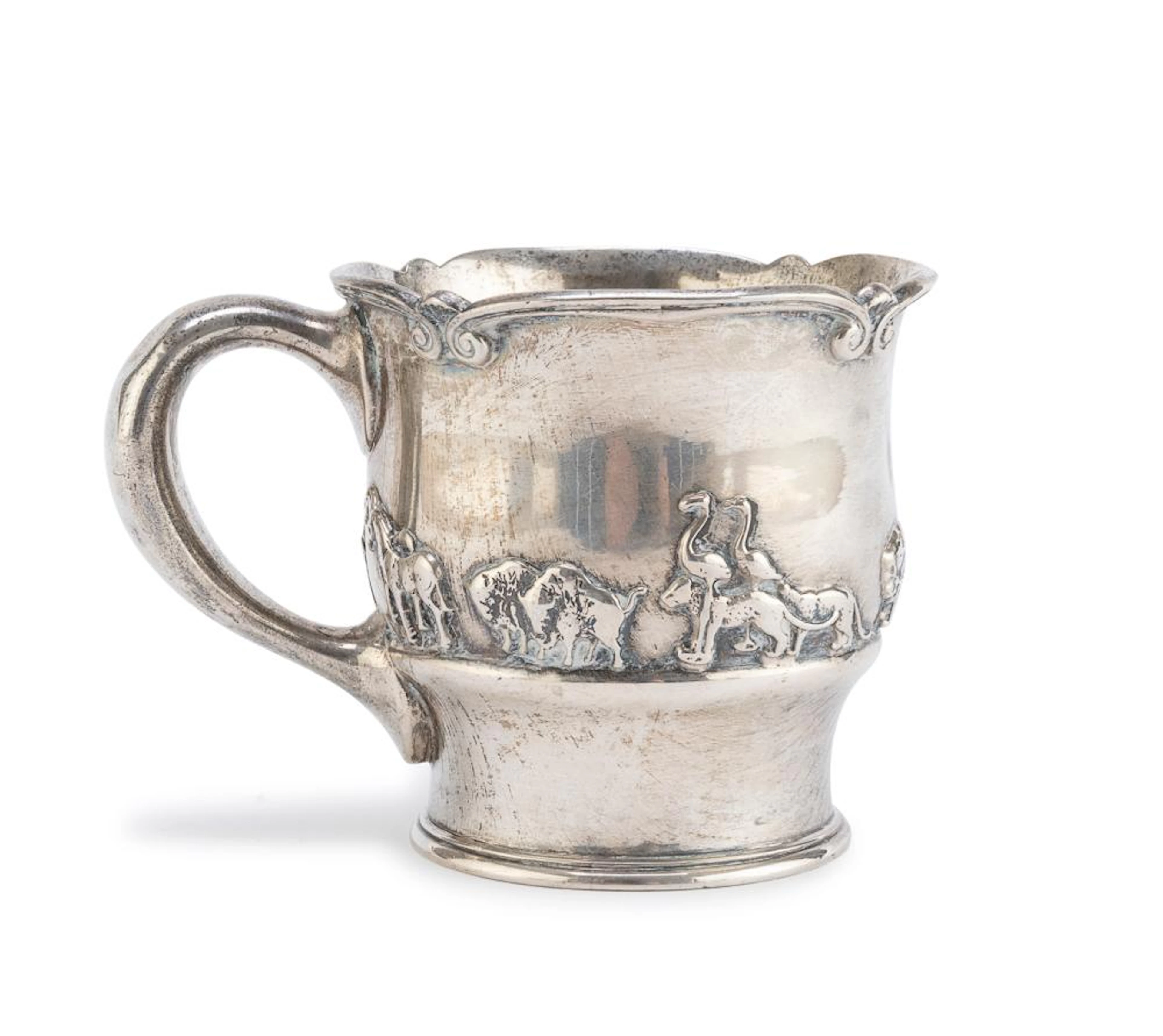 SILVER BEAKER, UNITED STATES PROVIDENCE RI 19TH CENTURY
