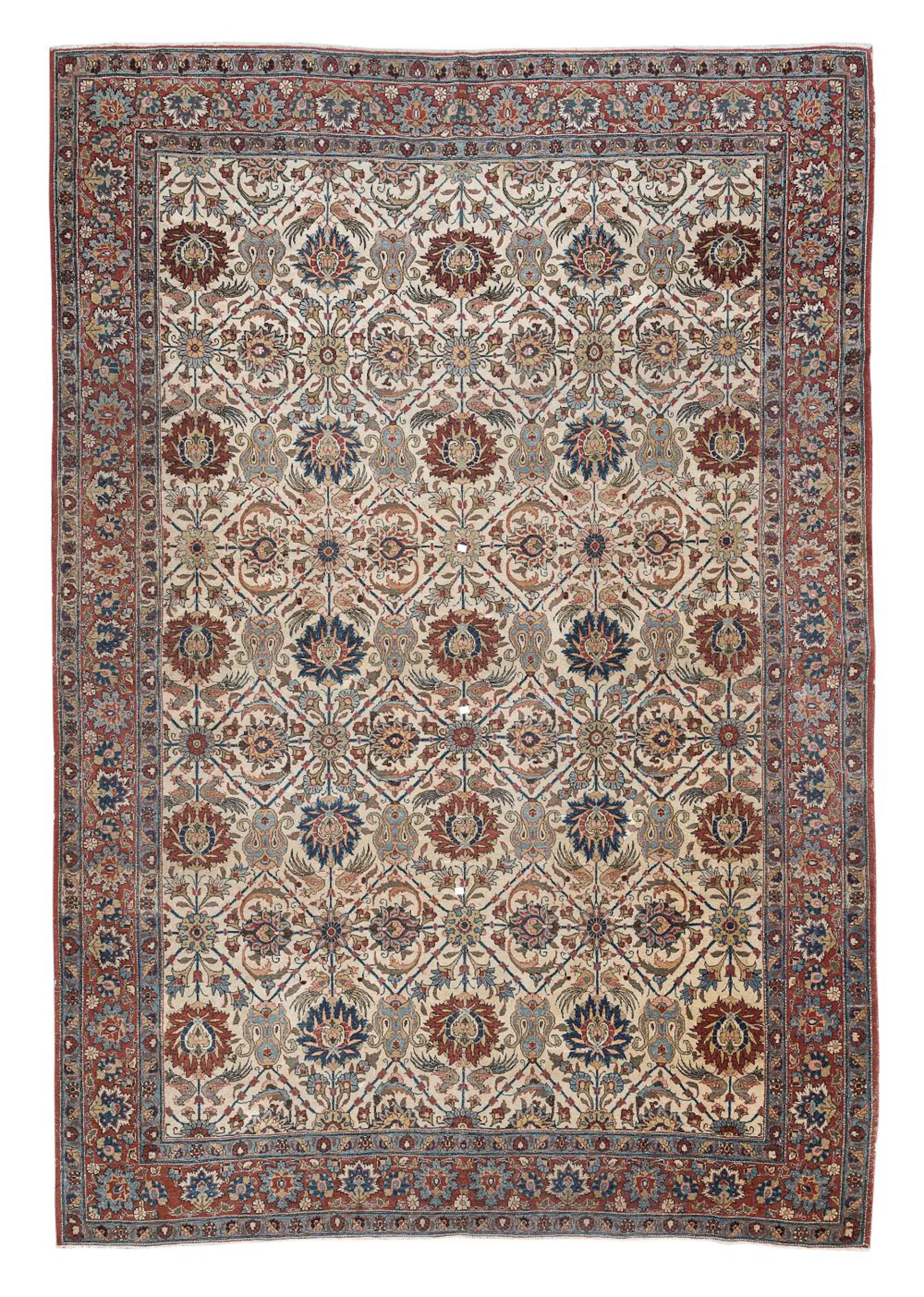 RARE KASHAN CARPET EARLY 20TH CENTURY