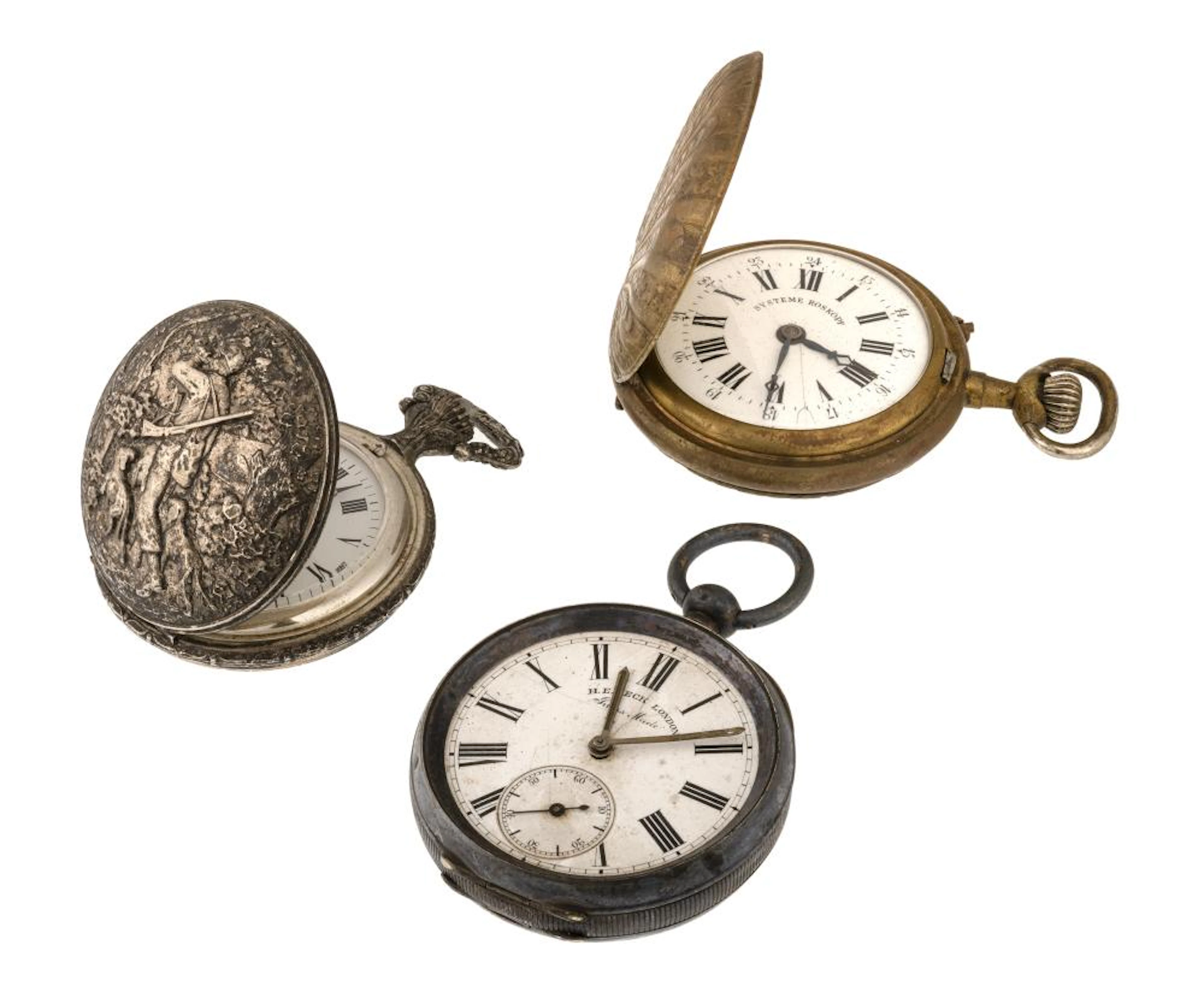 LOT OF TWELVE POCKET WATCHES