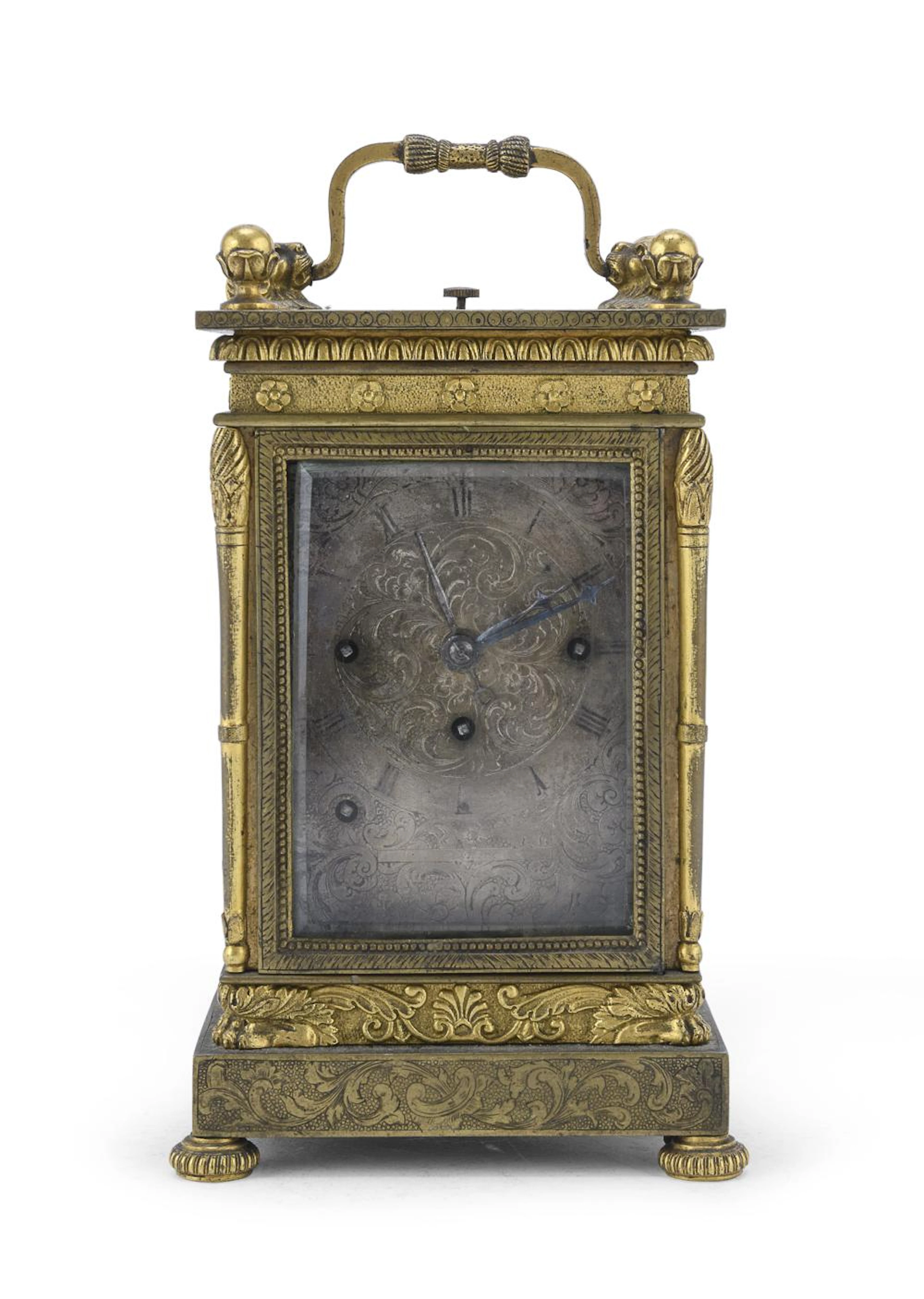 CARRIAGE CLOCK, LATE 18TH CENTURY