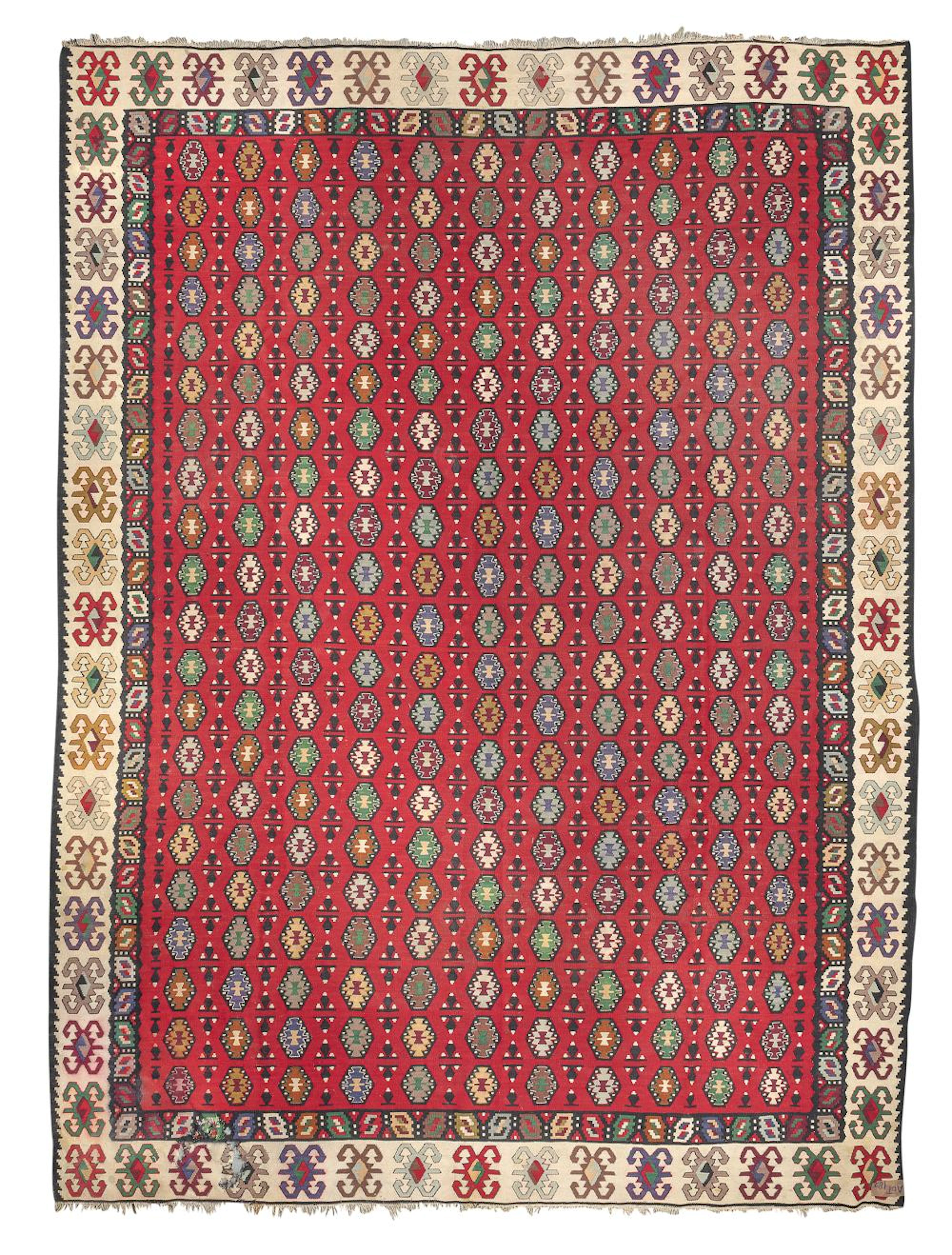 CAUCASIAN KILIM CARPET, FIRST HALF 20TH CENTURY