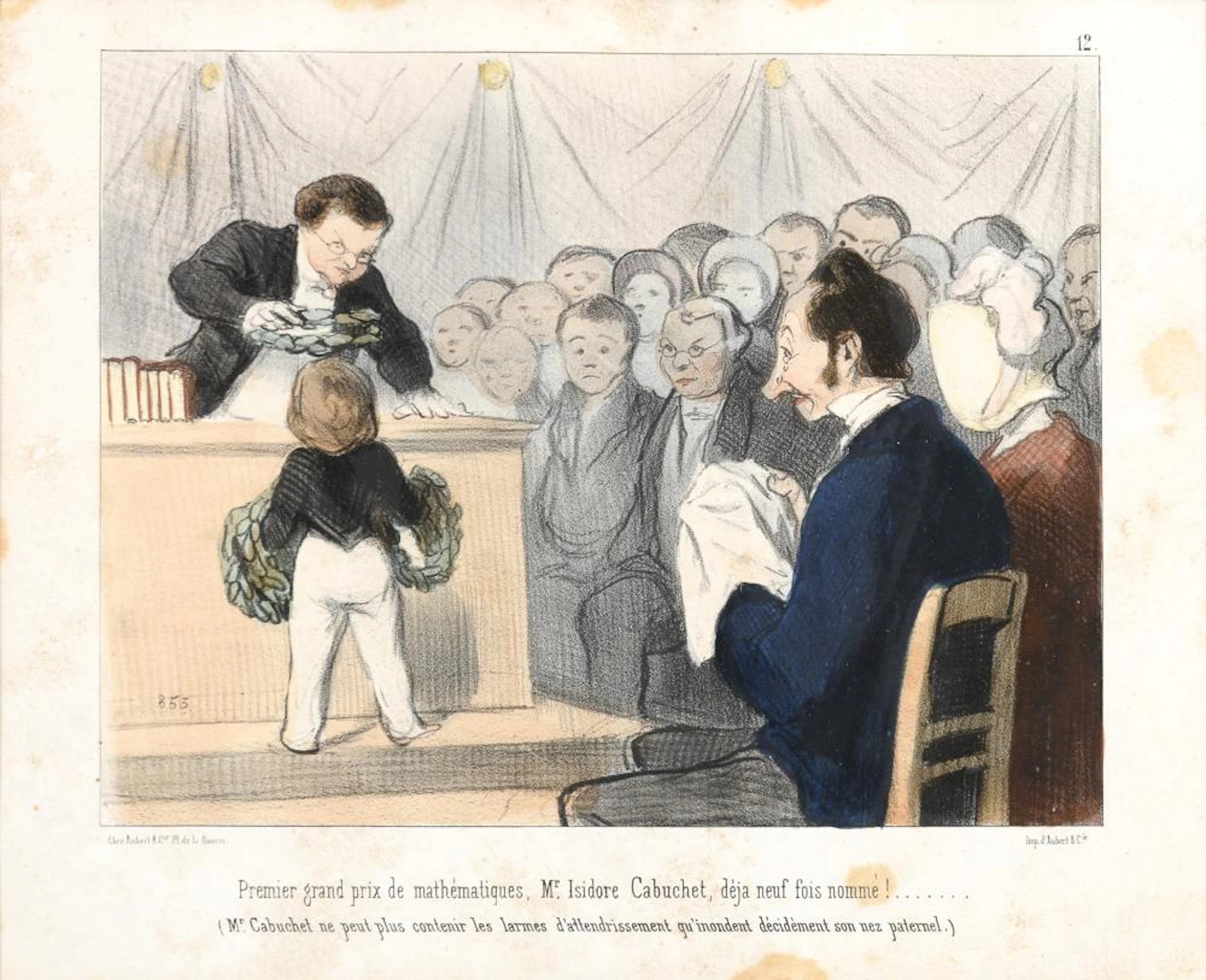 FOUR PRINTS BY HONORÈ DAUMIER