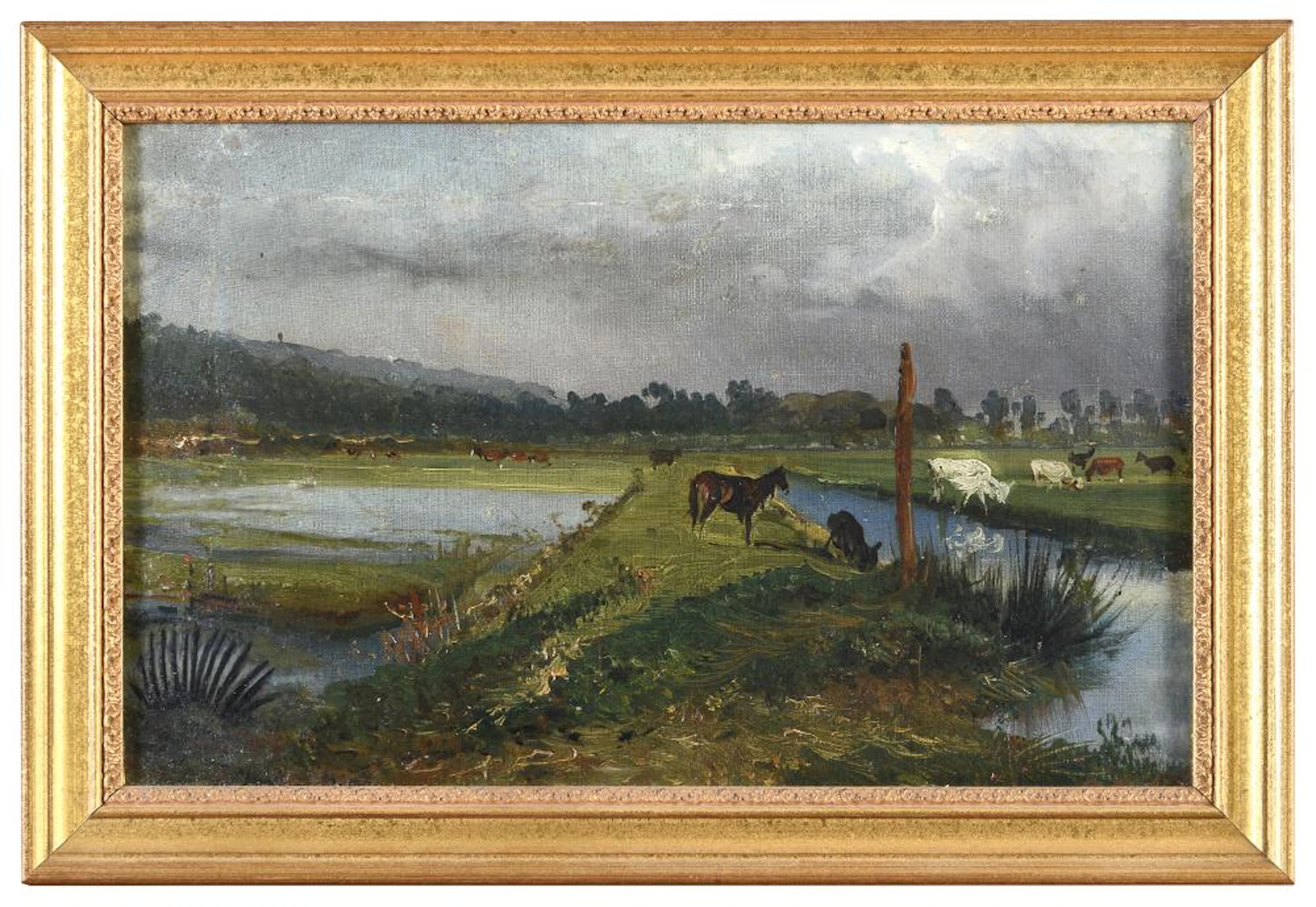 PAIR OF FRENCH OIL PAINTINGS, EARLY 20TH CENTURY