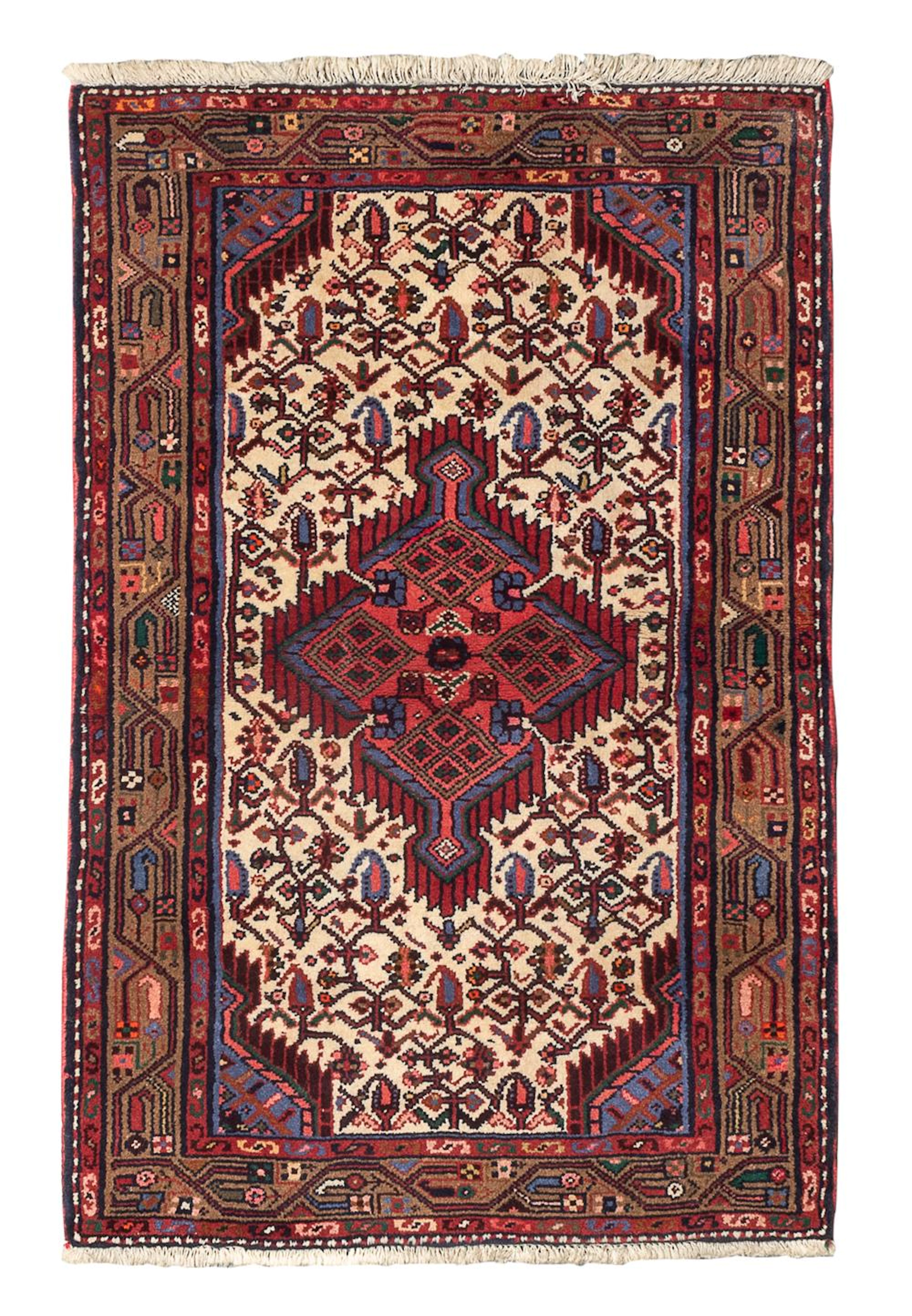 HAMADAN RUG, MID-20TH CENTURY