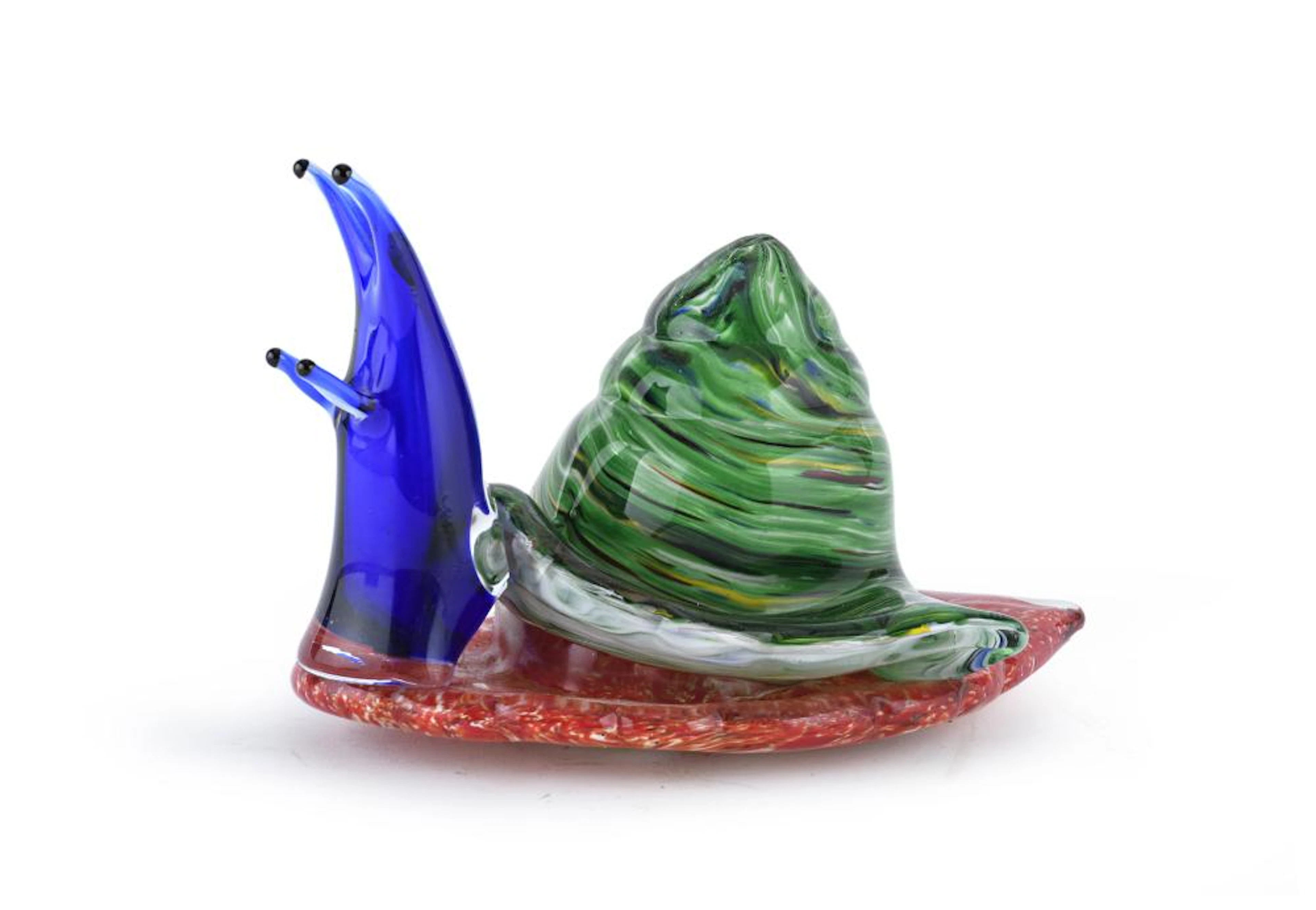 GLASS SNAIL SCULPTURE, MURANO