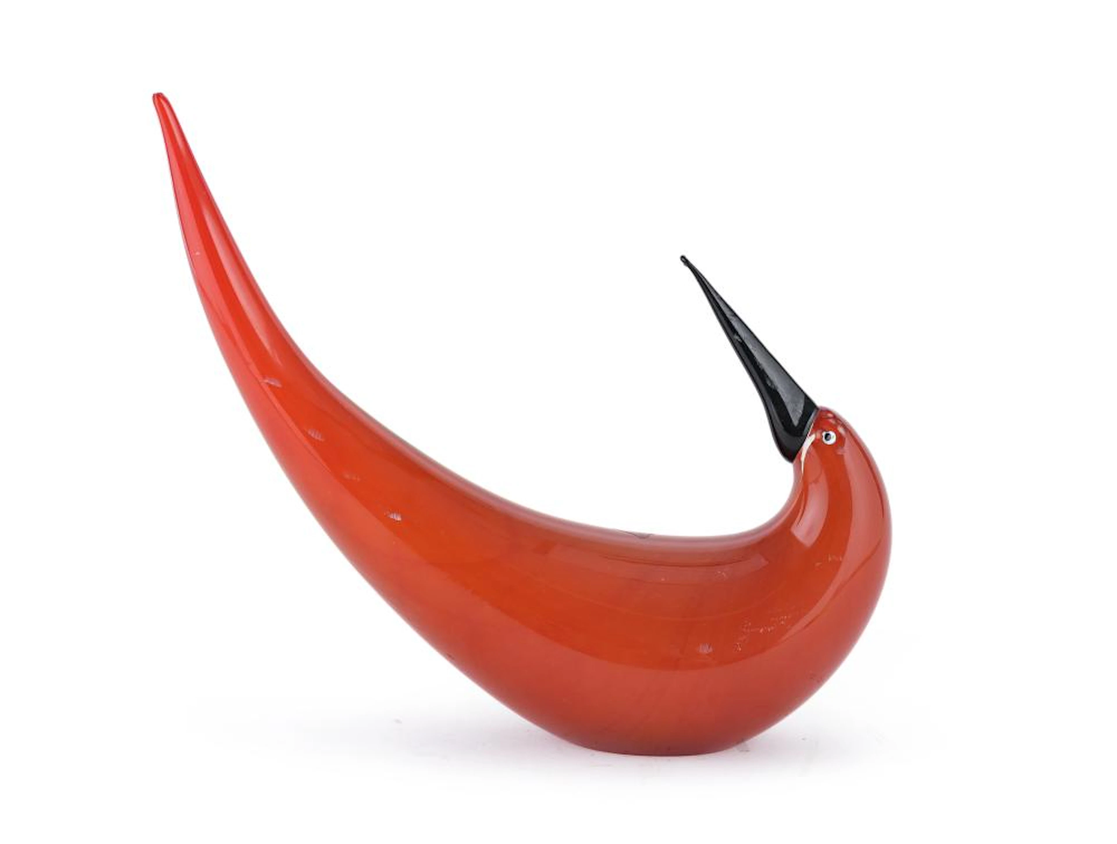 GLASS BIRD SCULPTURE, MURANO