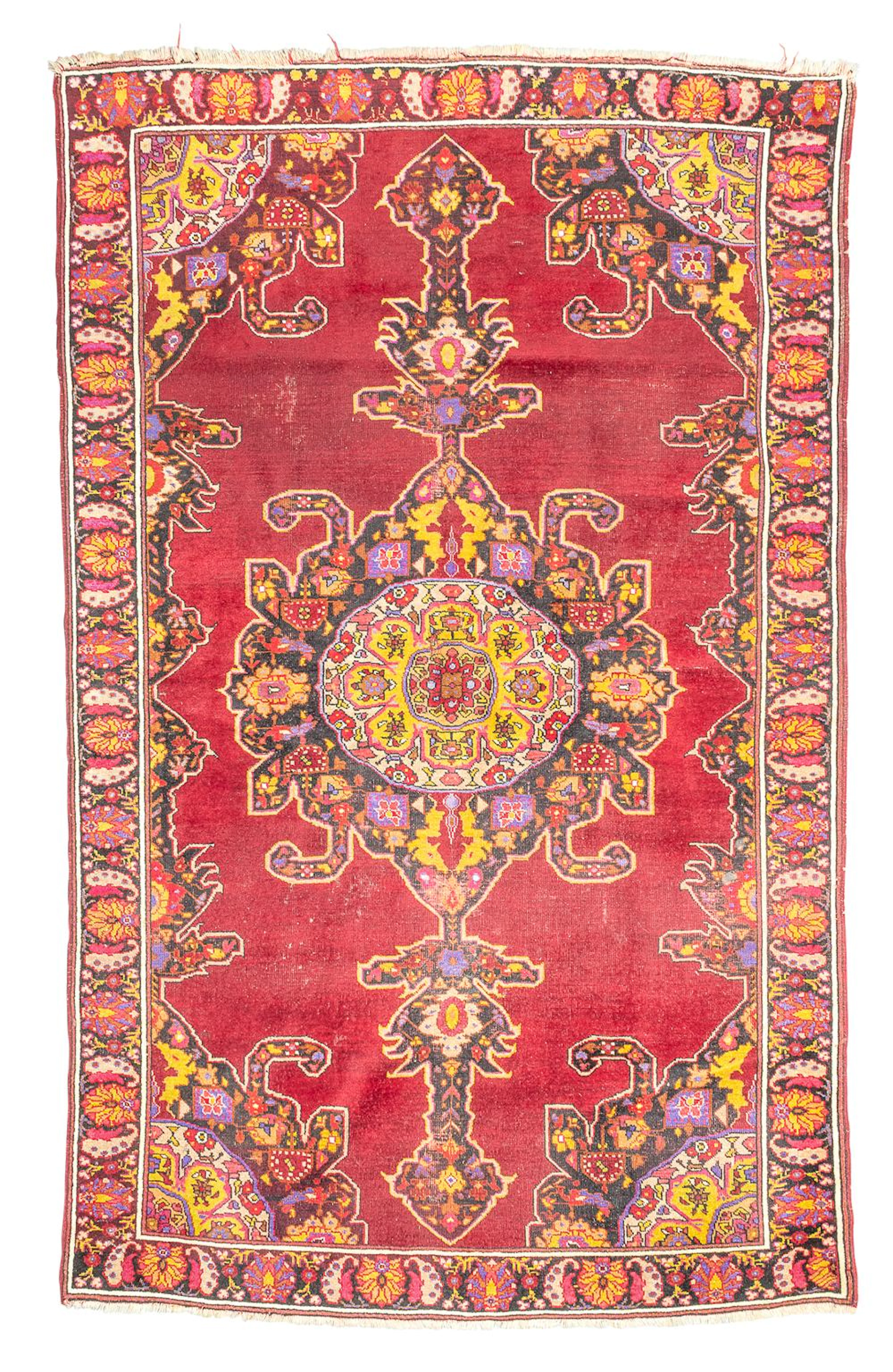 CAUCASIAN LENORKAN RUG, FIRST HALF OF THE 20TH CENTURY